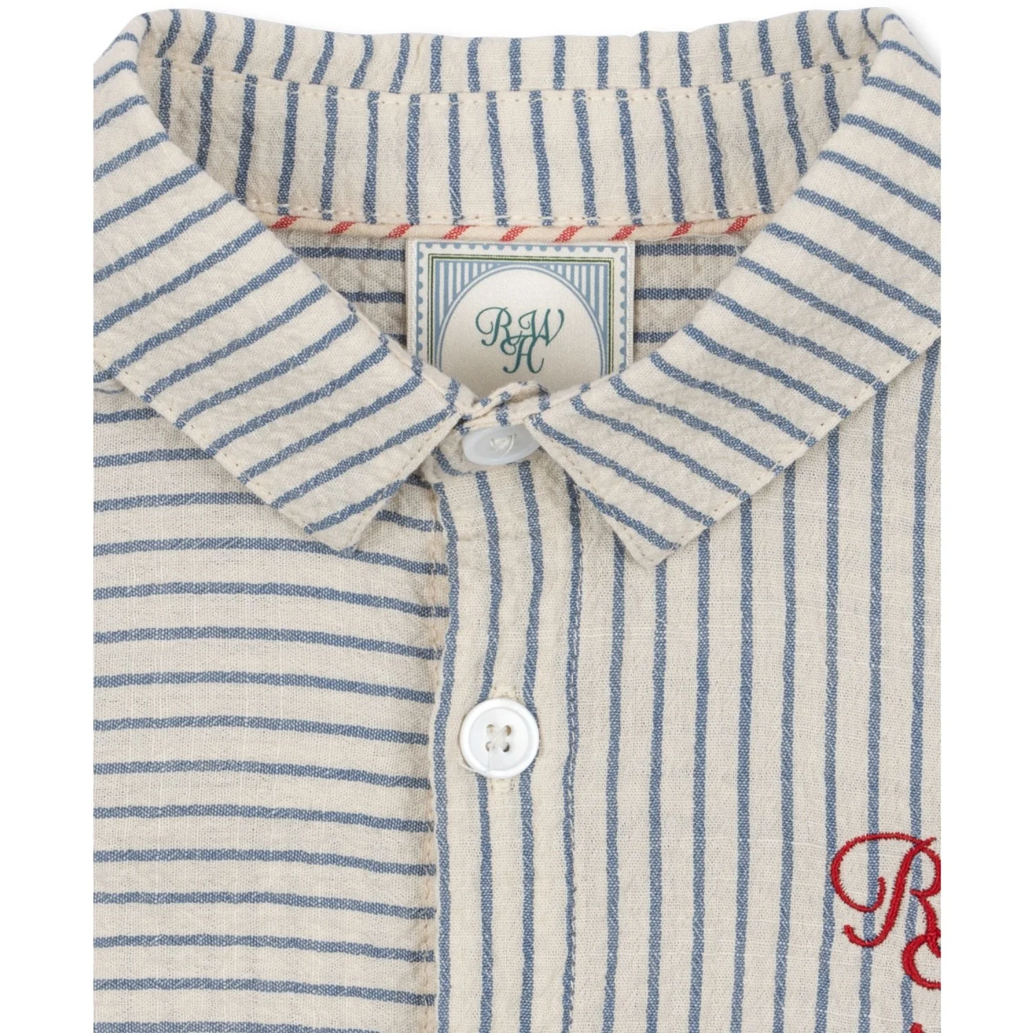 Konges Sløjd Stripe Bluie RHW X KS Duo Skjorte GOTS - Image 10