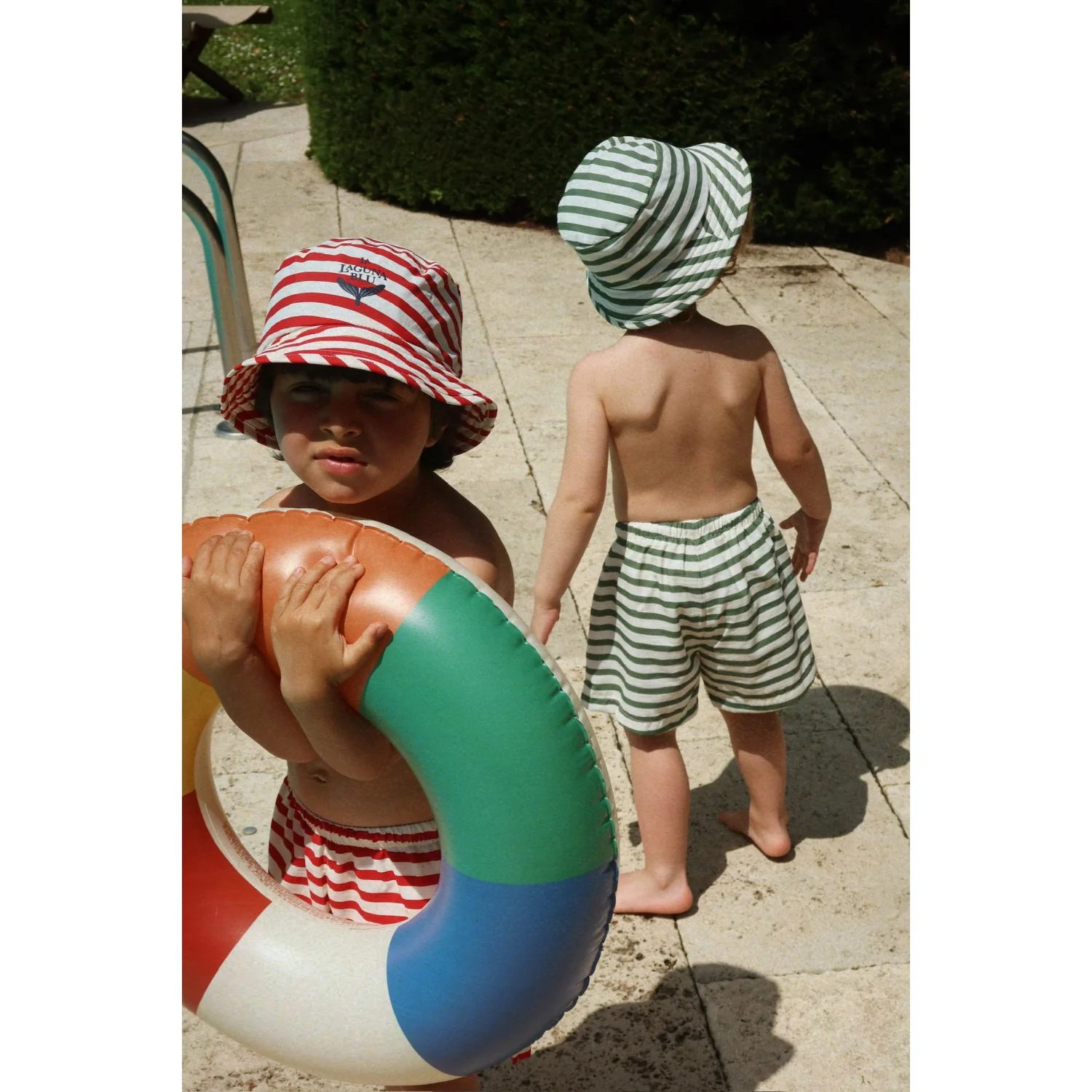 Konges Sløjd Stripe Verti Asnou Badeshorts Grs - Image 2