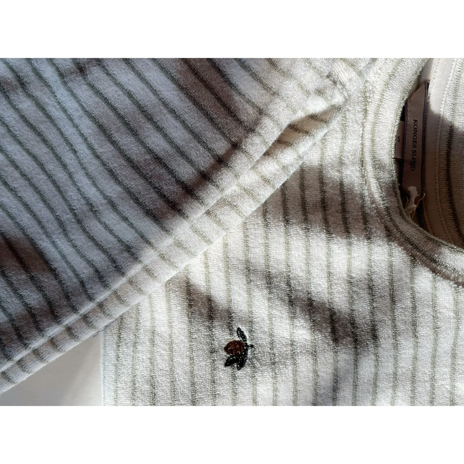 Konges Sløjd Tea Stripe Itty Sweatshirt GOTS - Image 3
