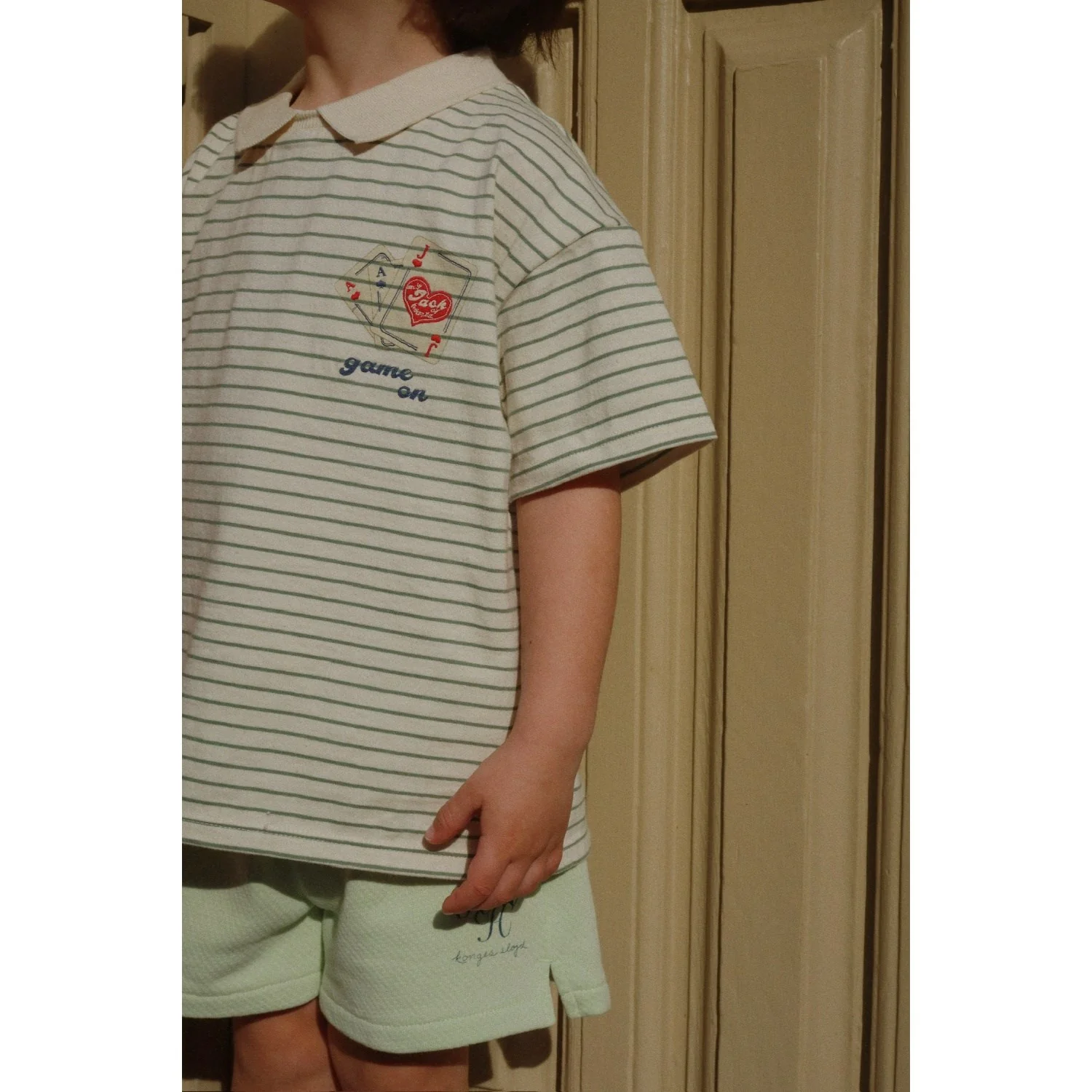 Konges Sløjd Terra Stripe RHW X KS Gameon Tee GOTS - Image 2