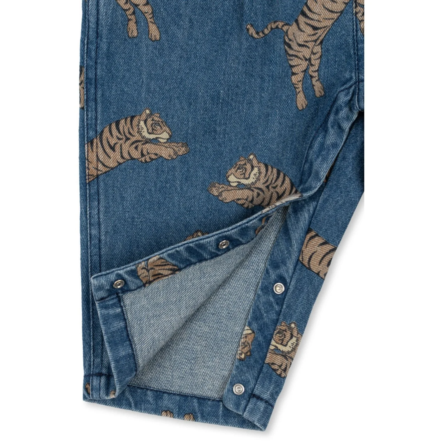 Konges Sløjd Tiger Magot Smækbukser Denim GOTS - Image 2