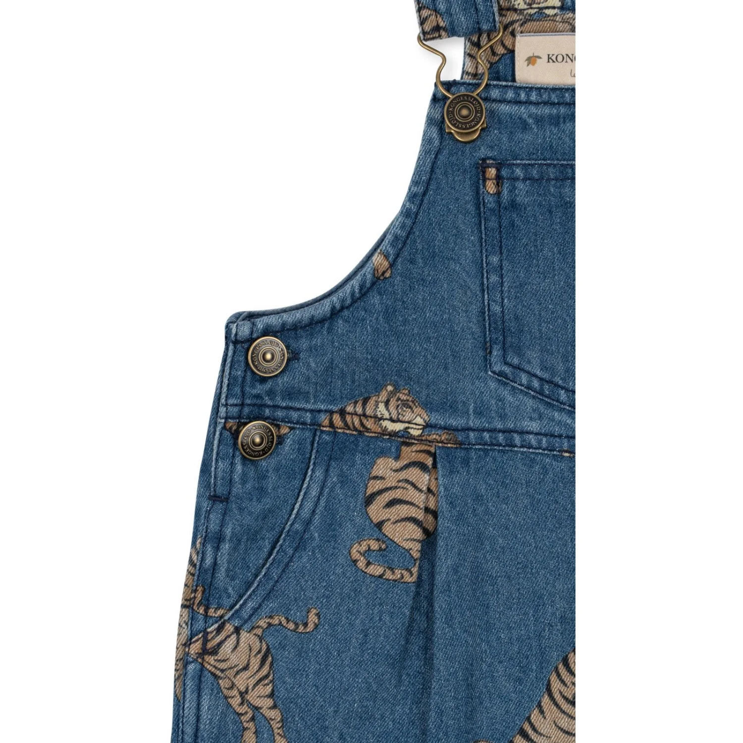 Konges Sløjd Tiger Magot Smækbukser Denim GOTS - Image 3