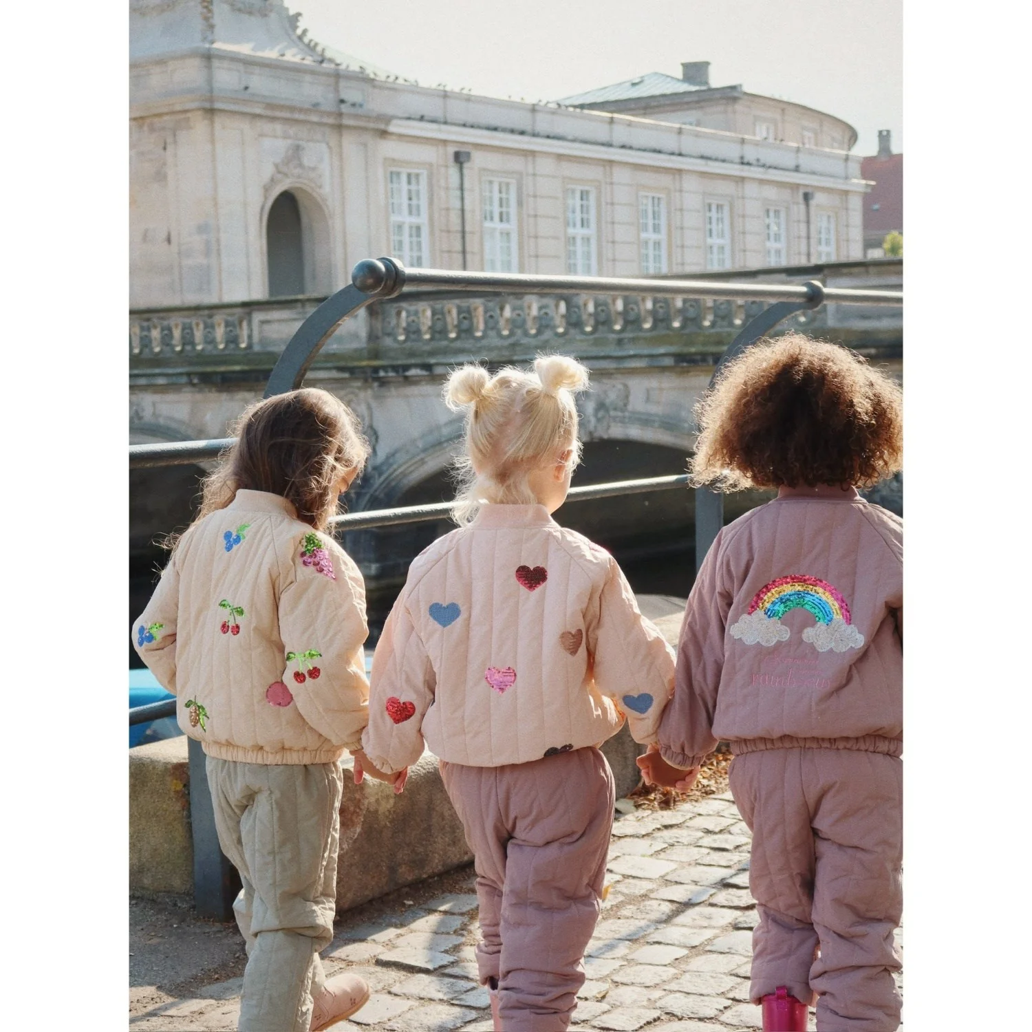 Konges Sløjd Twilight Mauve Juno Paliet Bomber Termojakke - Image 4
