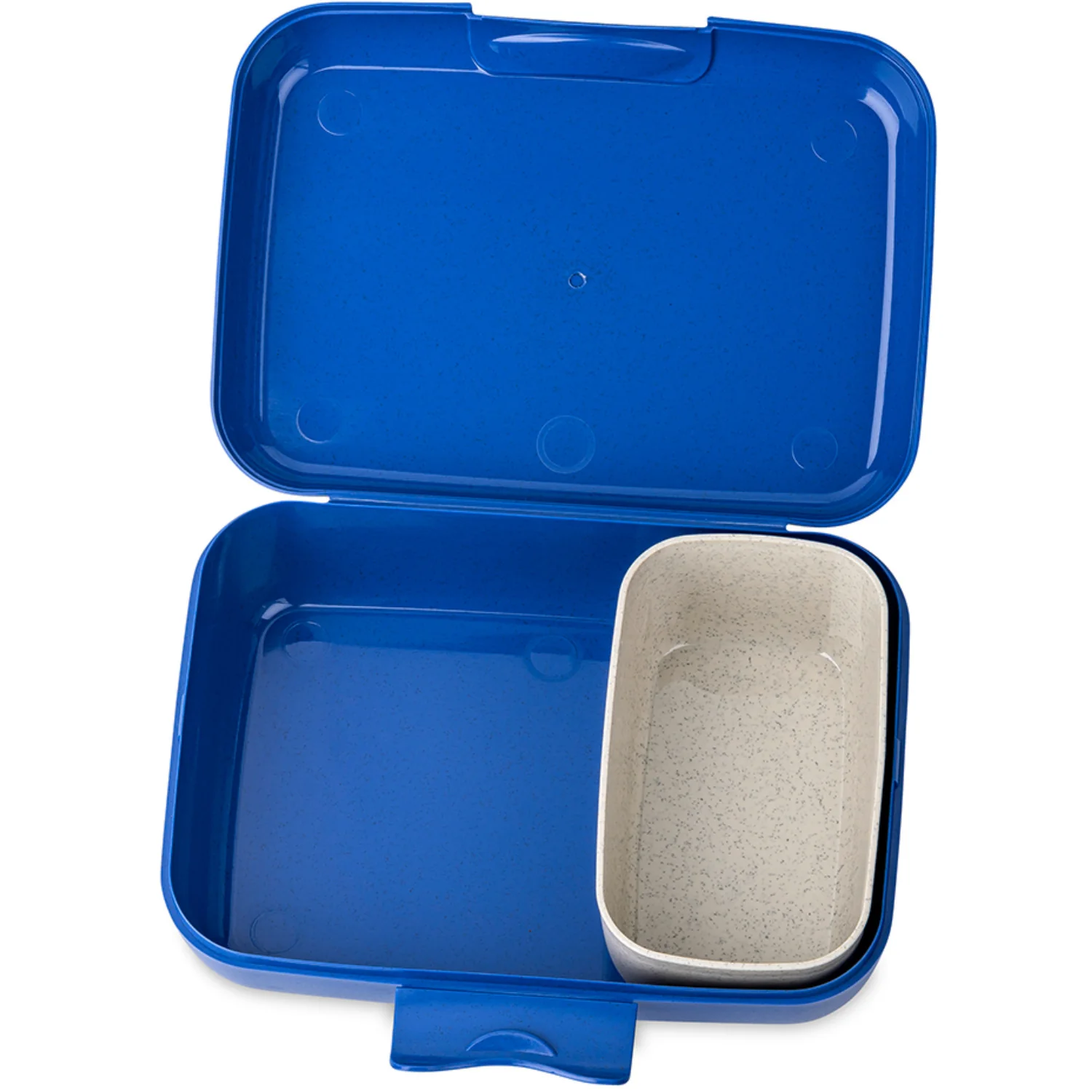 Koziol Organic Space Blue Lunch Box Med Separation Skål Candy L Spongebob Squarepants - Image 4