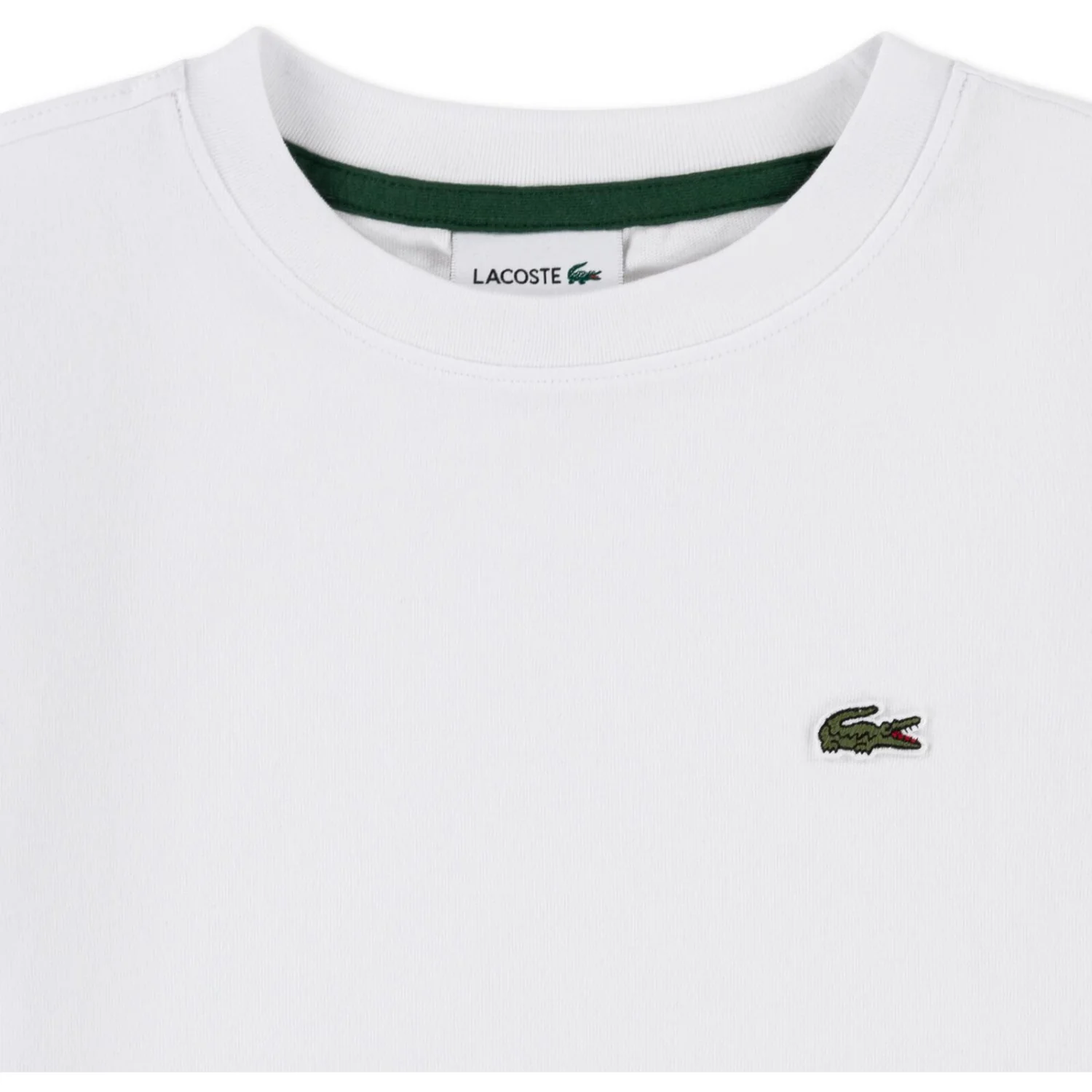 LACOSTE Blanc Core Tee - Image 2