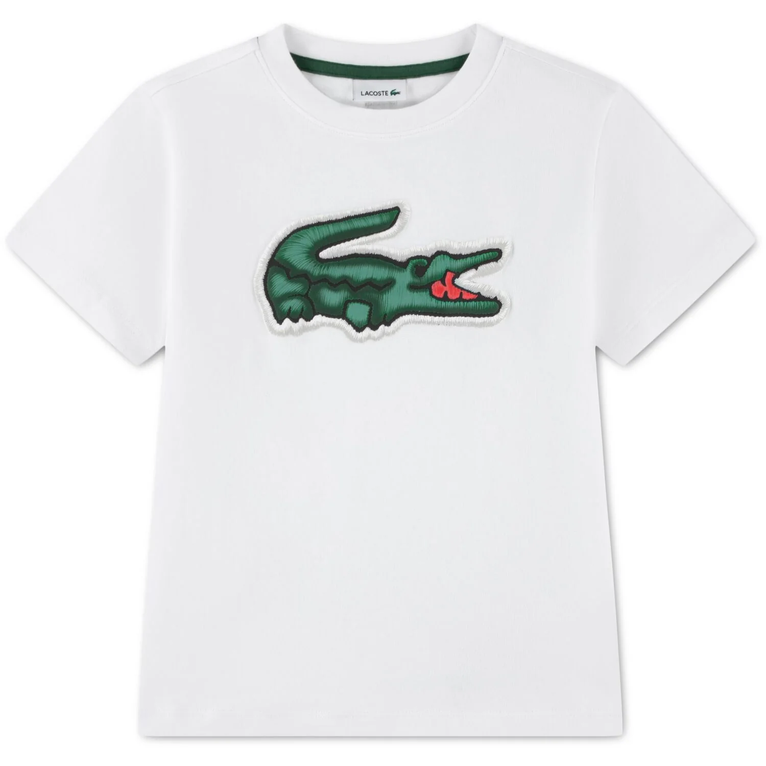 LACOSTE Blanc Puff Tee