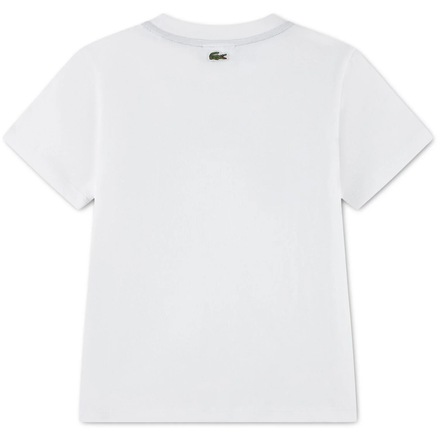 LACOSTE Blanc Puff Tee - Image 4