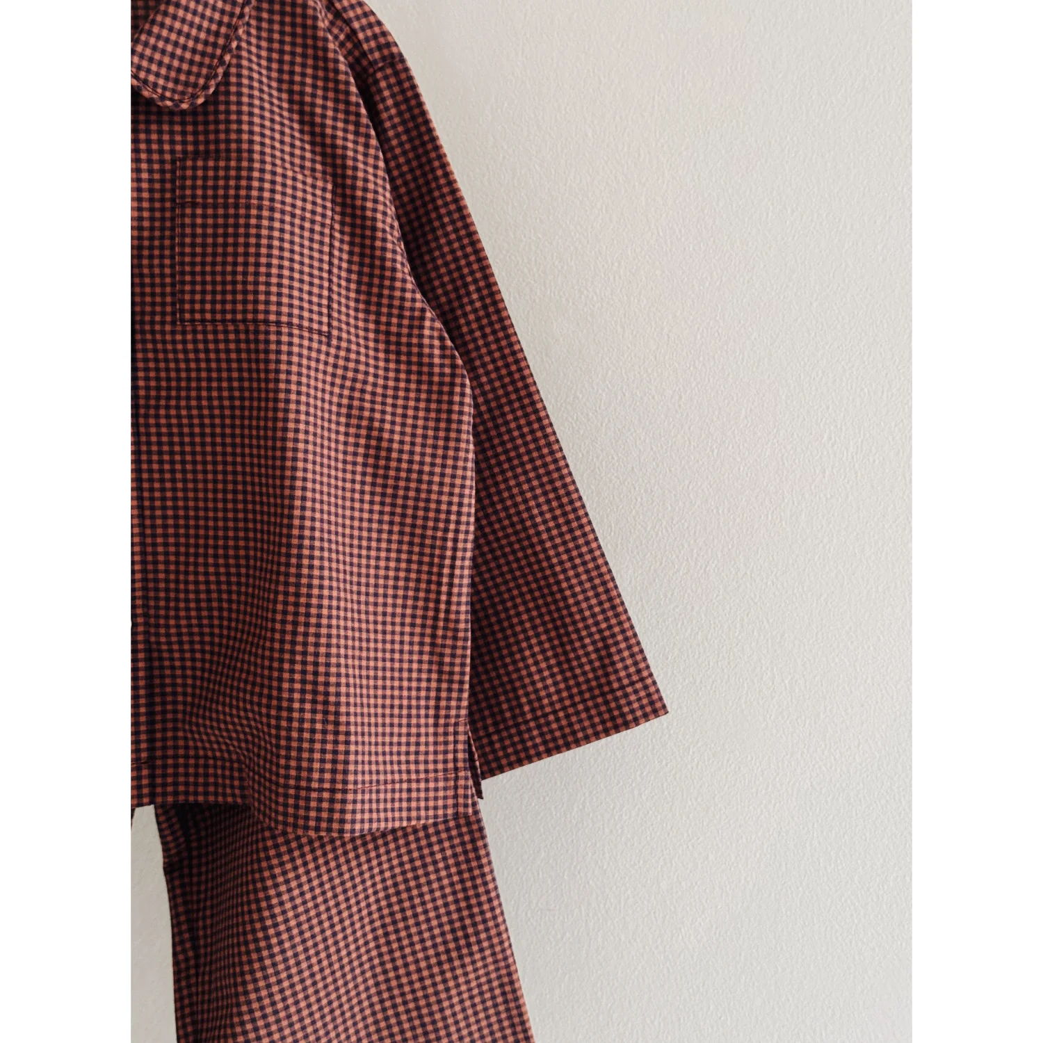 Lalaby Indigo Check Classic Pyjamas - Image 3