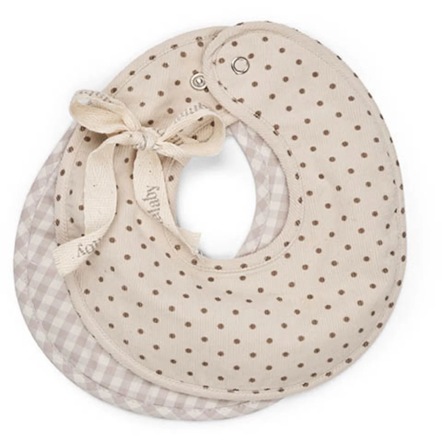 Lalaby Brown Dot 2-Pack BIBI Savlesmæk