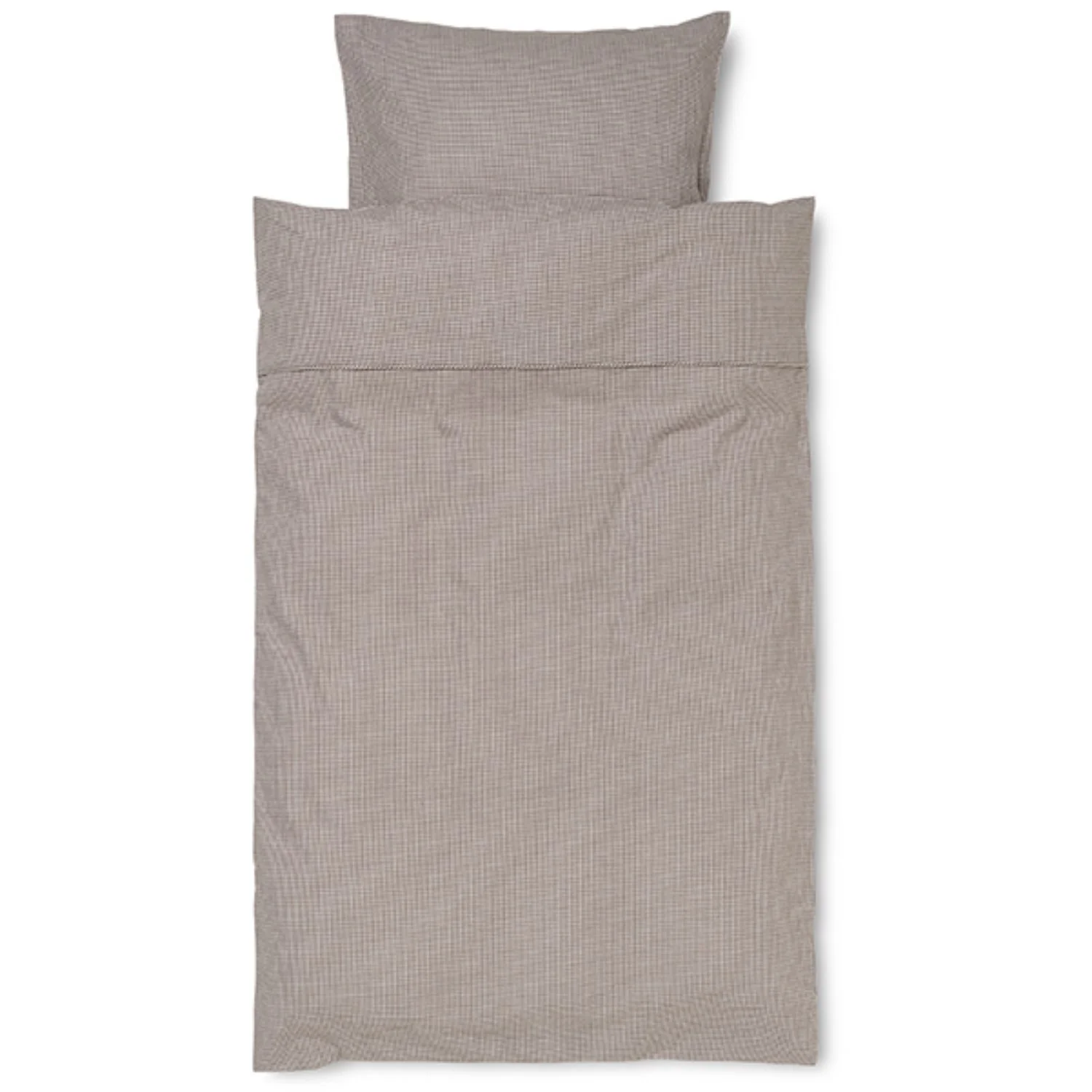 Lalaby Tiny Check Brown Classic Baby Sengetøj
