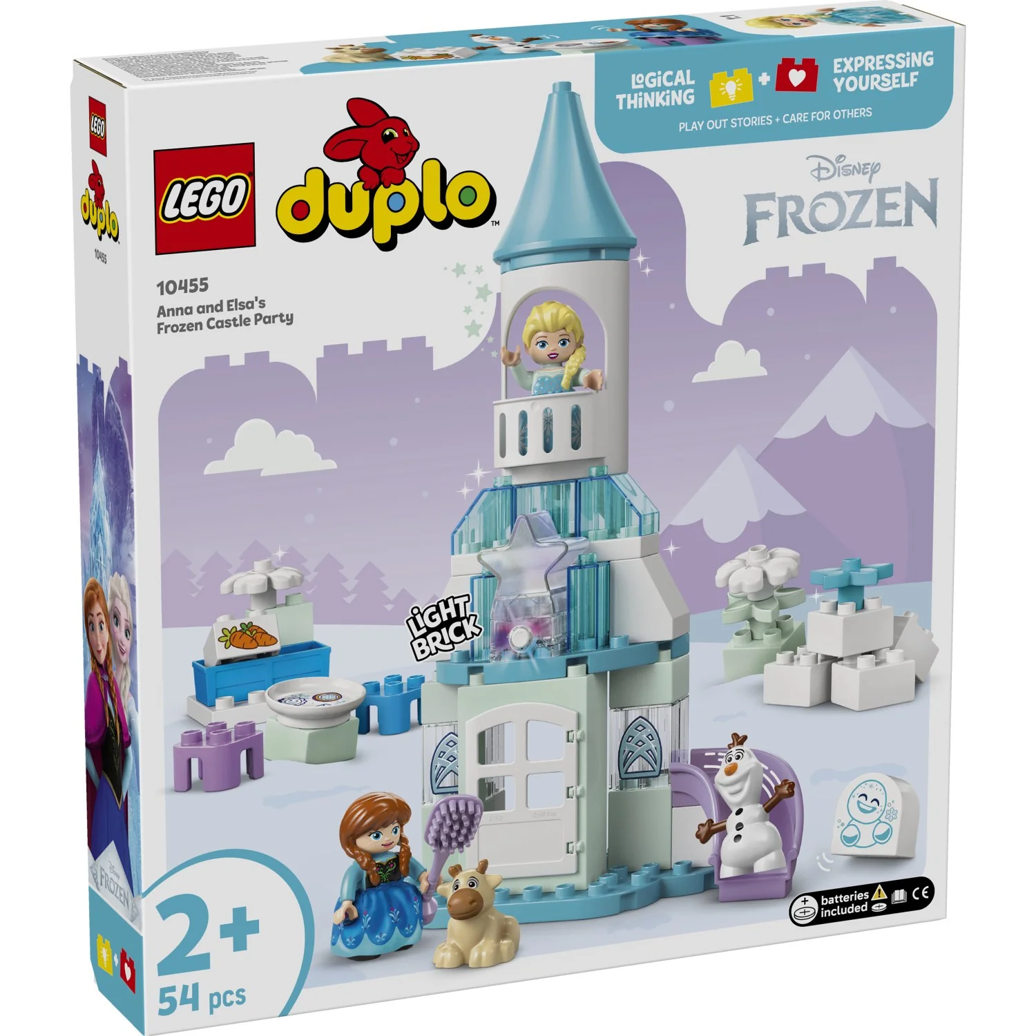 LEGO® DUPLO Disney TM - Anna Og Elsas Fest På Frost-slottet 10455