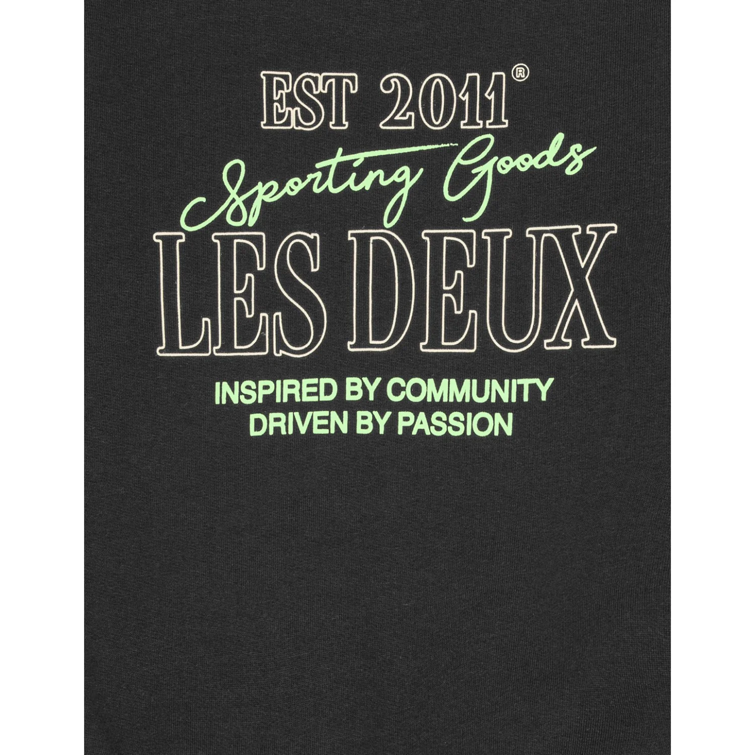 Les Deux Kids Black Allen Sweatshirt KIDS - Image 2