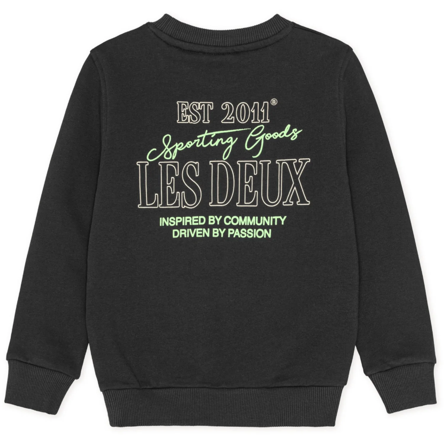 Les Deux Kids Black Allen Sweatshirt KIDS - Image 3