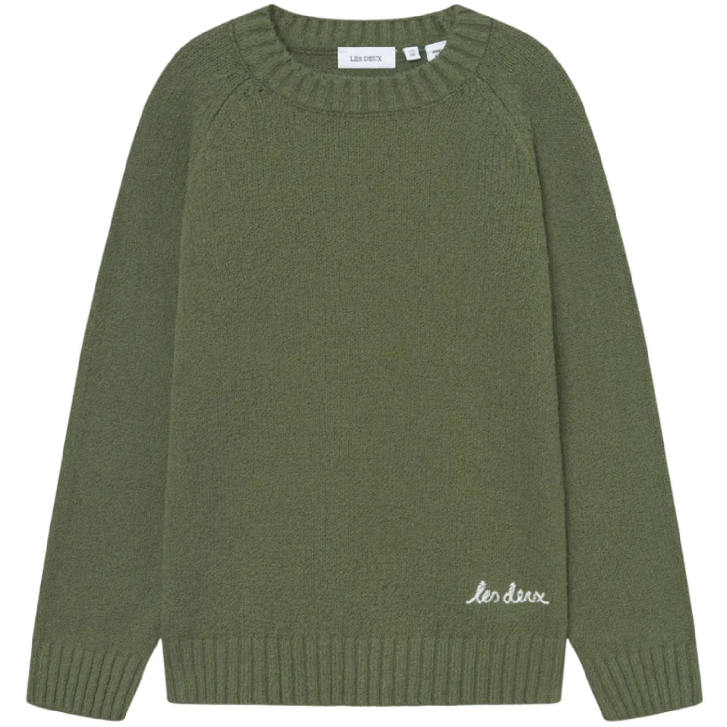 Les Deux Kids Chive Green Brad Roundneck Strik Kids
