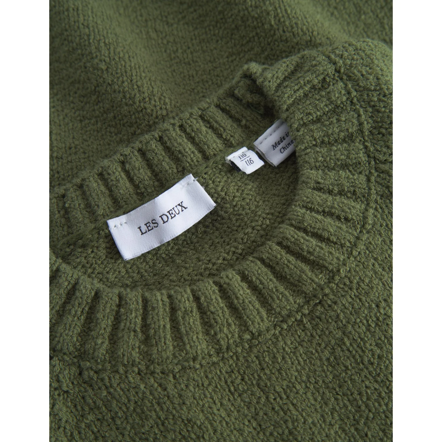 Les Deux Kids Chive Green Brad Roundneck Strik Kids - Image 6