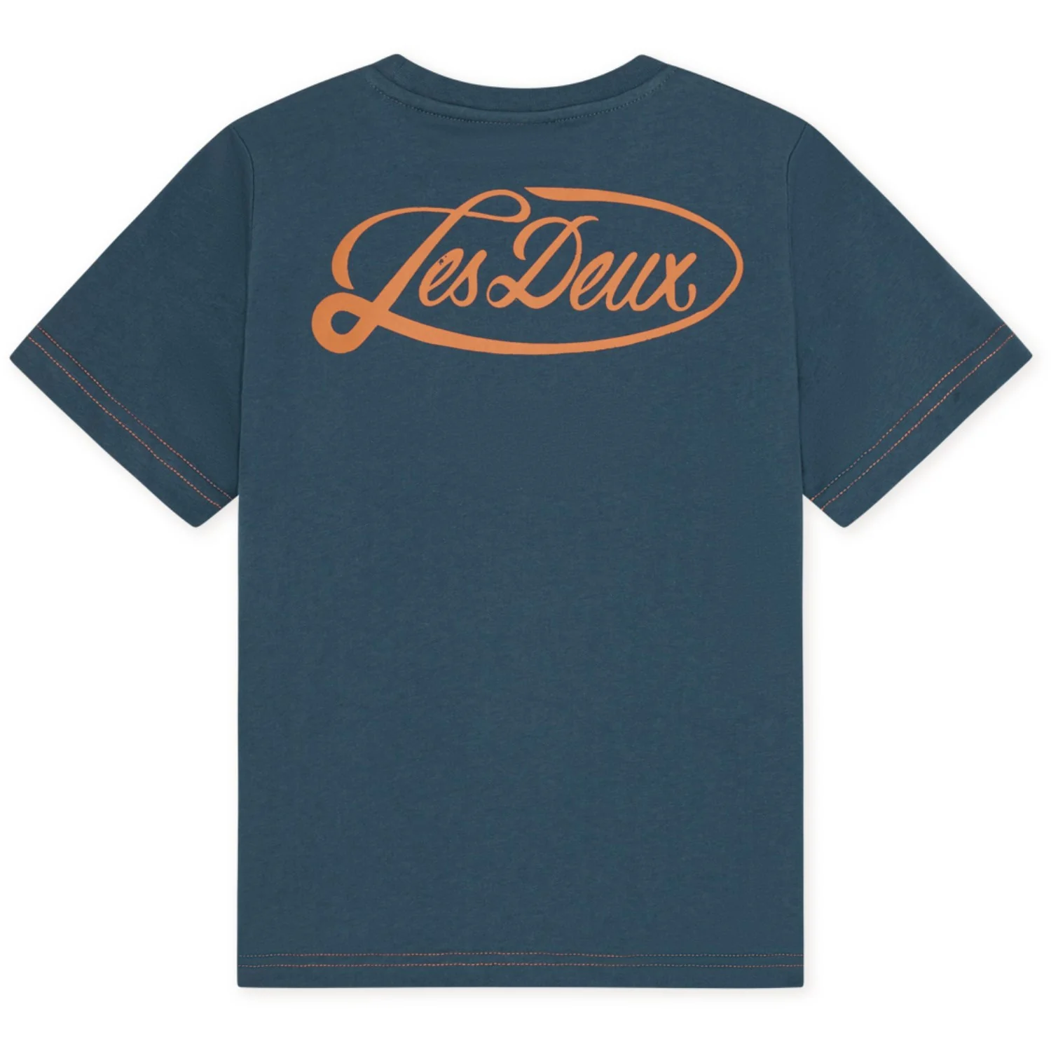 Les Deux Kids Dark Denim Blue Contrast T-Shirt KIDS - Image 4
