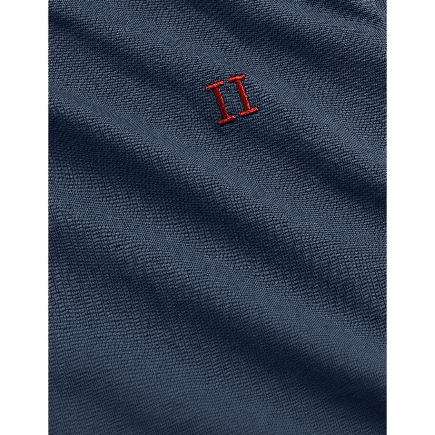 Les Deux Kids Dark Denim Blue Norregaard Contrast T-Shirt - Image 3