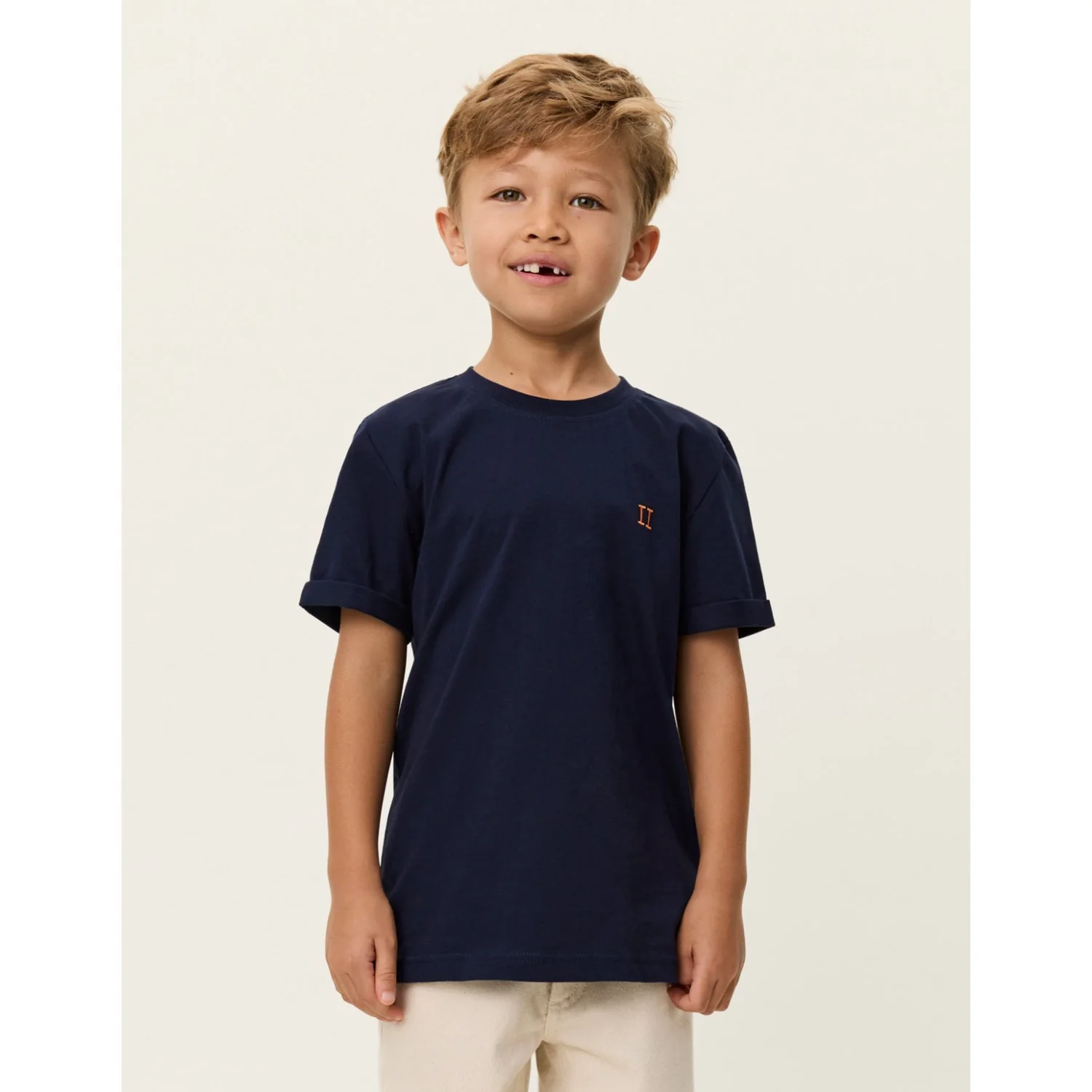 Les Deux Kids Dark Navy Norregaard T-Shirt - Image 4
