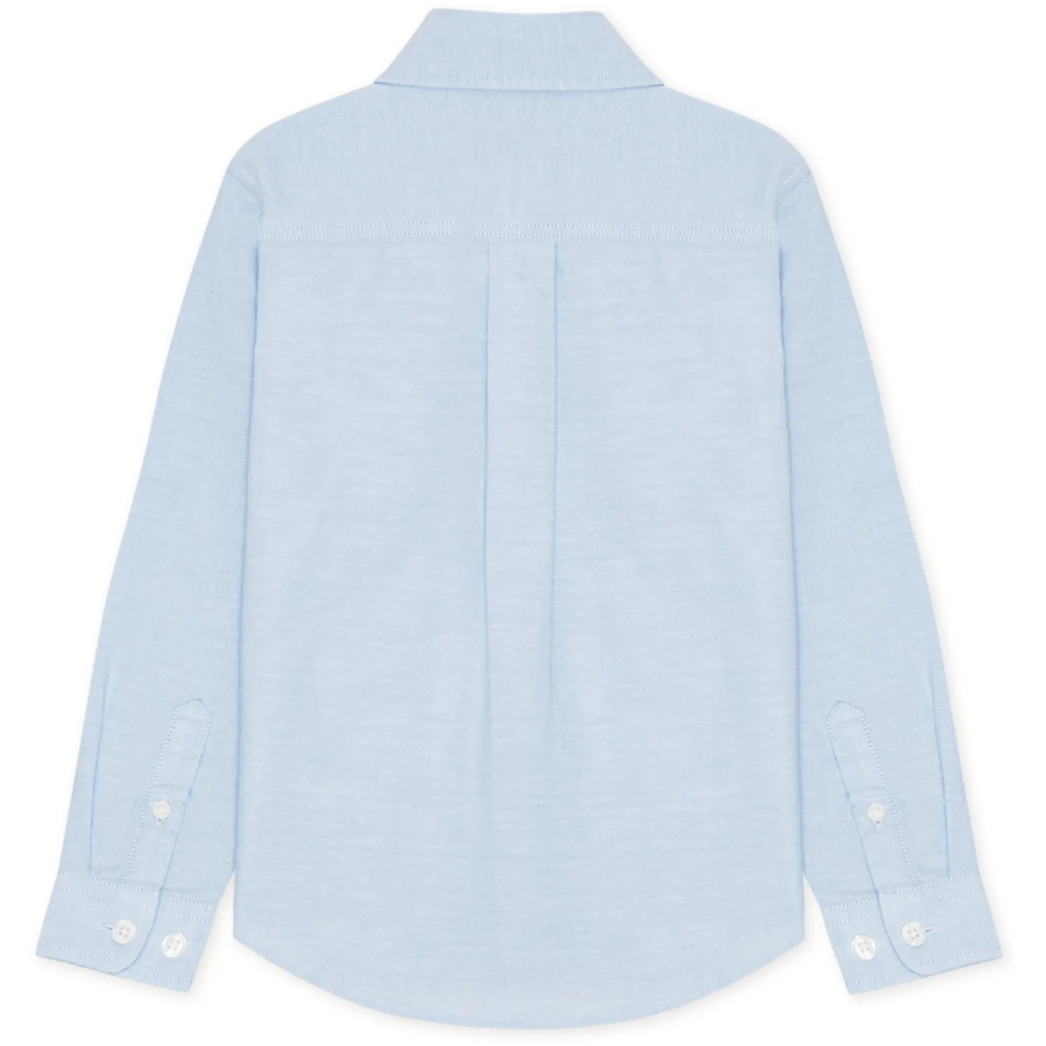 Les Deux Kids Light Blue Core Contrast Oxford Skjorte Kids - Image 3