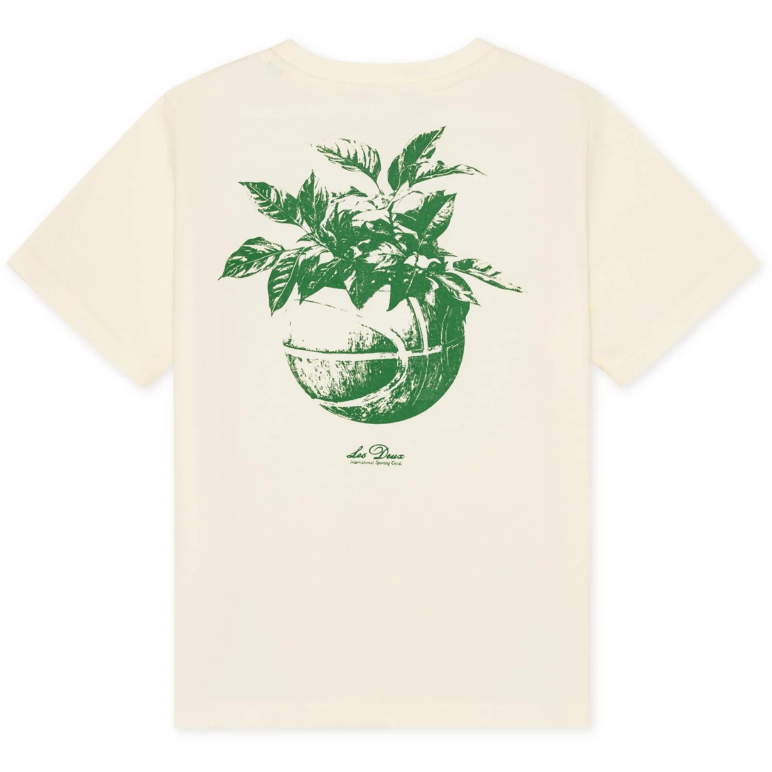 Les Deux Kids Light Ivory Plant T-Shirt KIDS