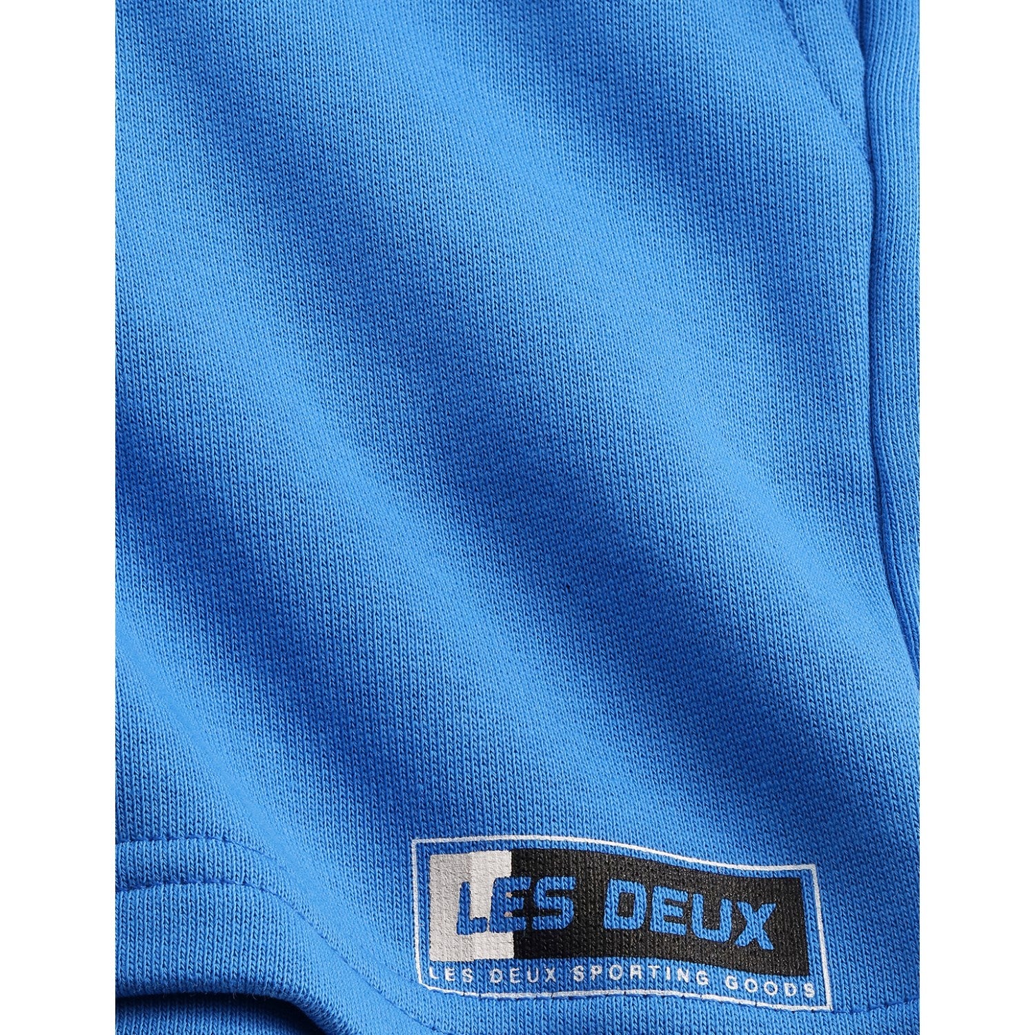 Les Deux Kids Palace Blue Sport Logo Sweatshorts - Image 2