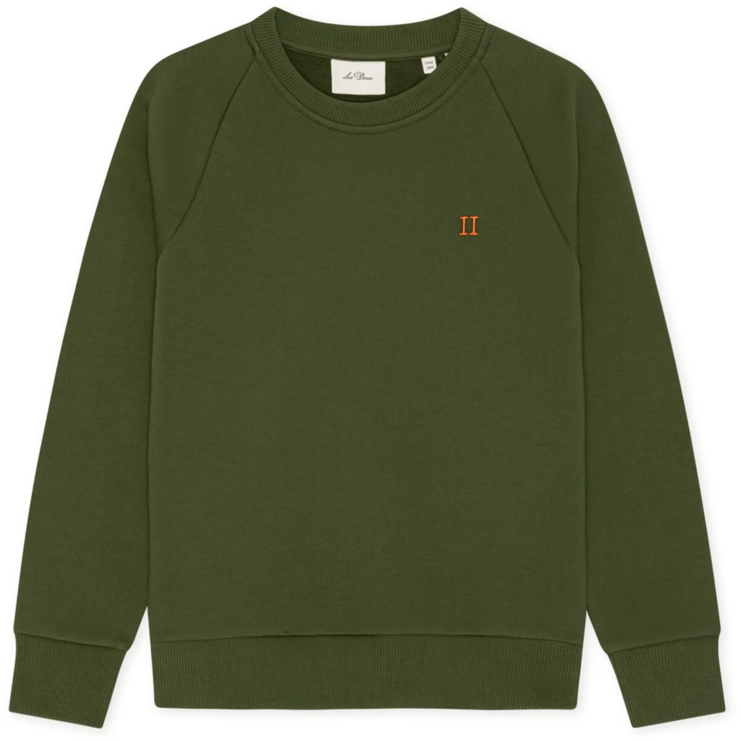 Les Deux Kids Rifle Green Core Contrast Sweatshirt Kids