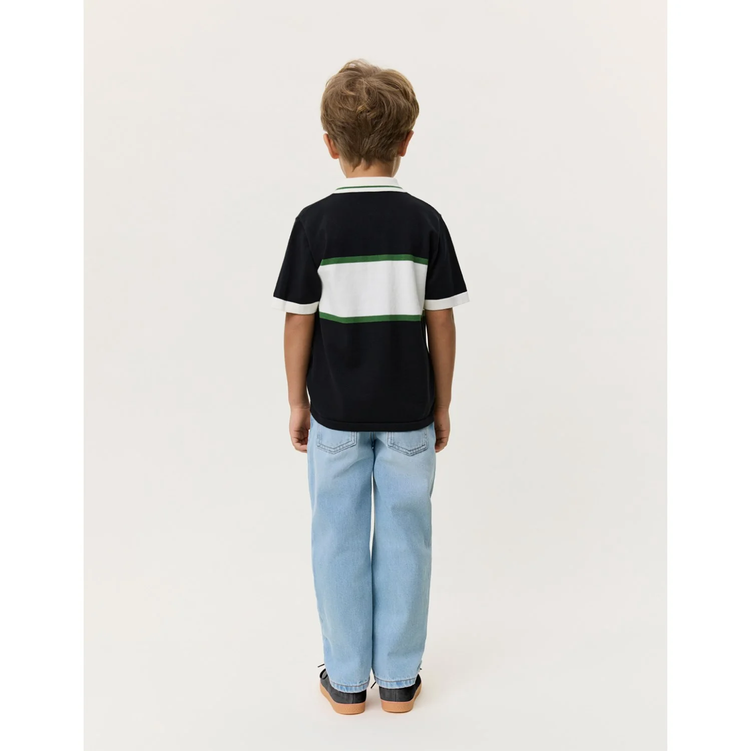 Les Deux Kids Tap Shoe Black Lynlås Polo KIDS - Image 5
