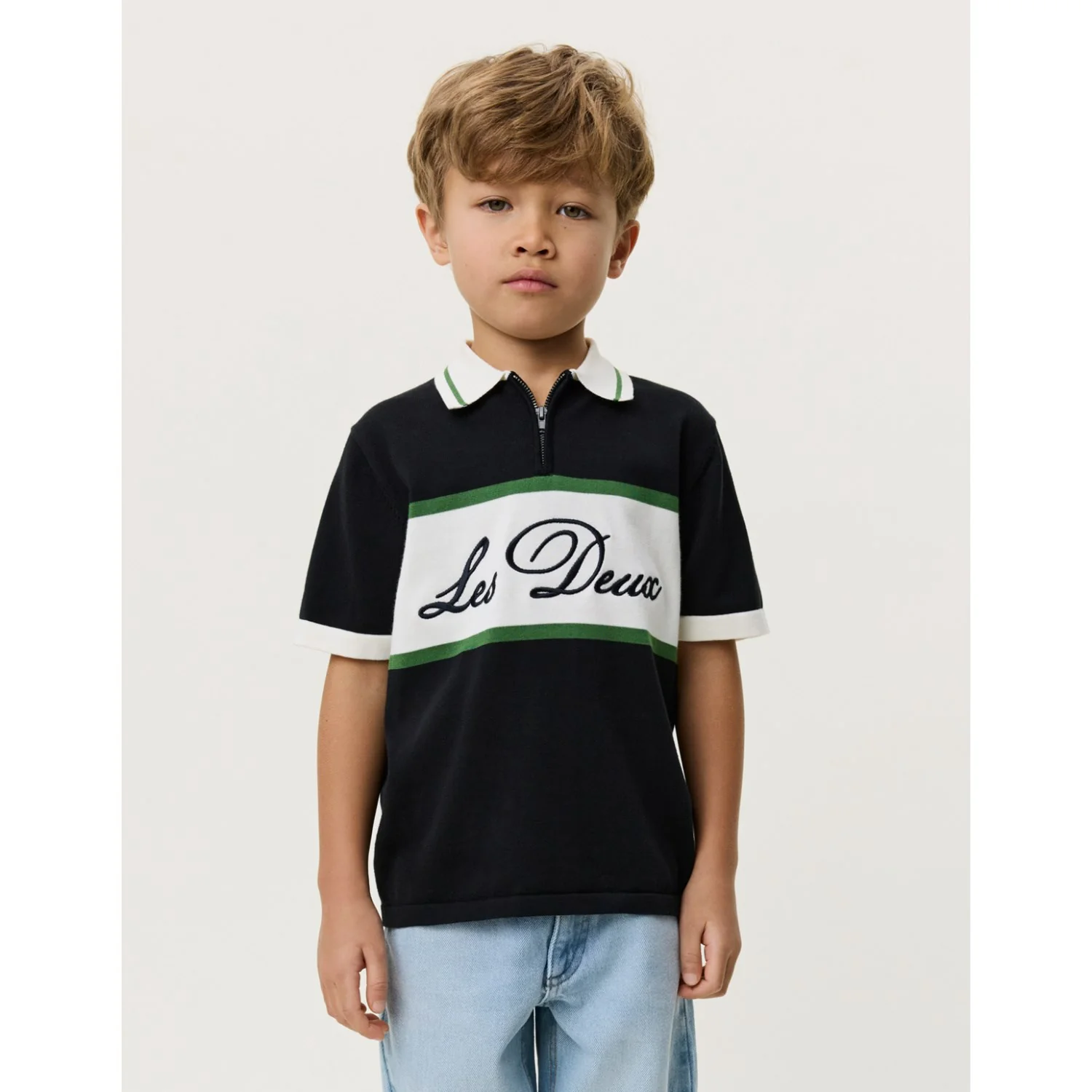 Les Deux Kids Tap Shoe Black Lynlås Polo KIDS - Image 7