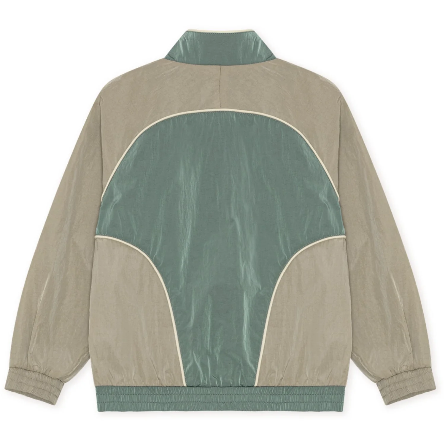 Les Deux Kids Tea Green Shiny Crisp Track Jakke KIDS - Image 9