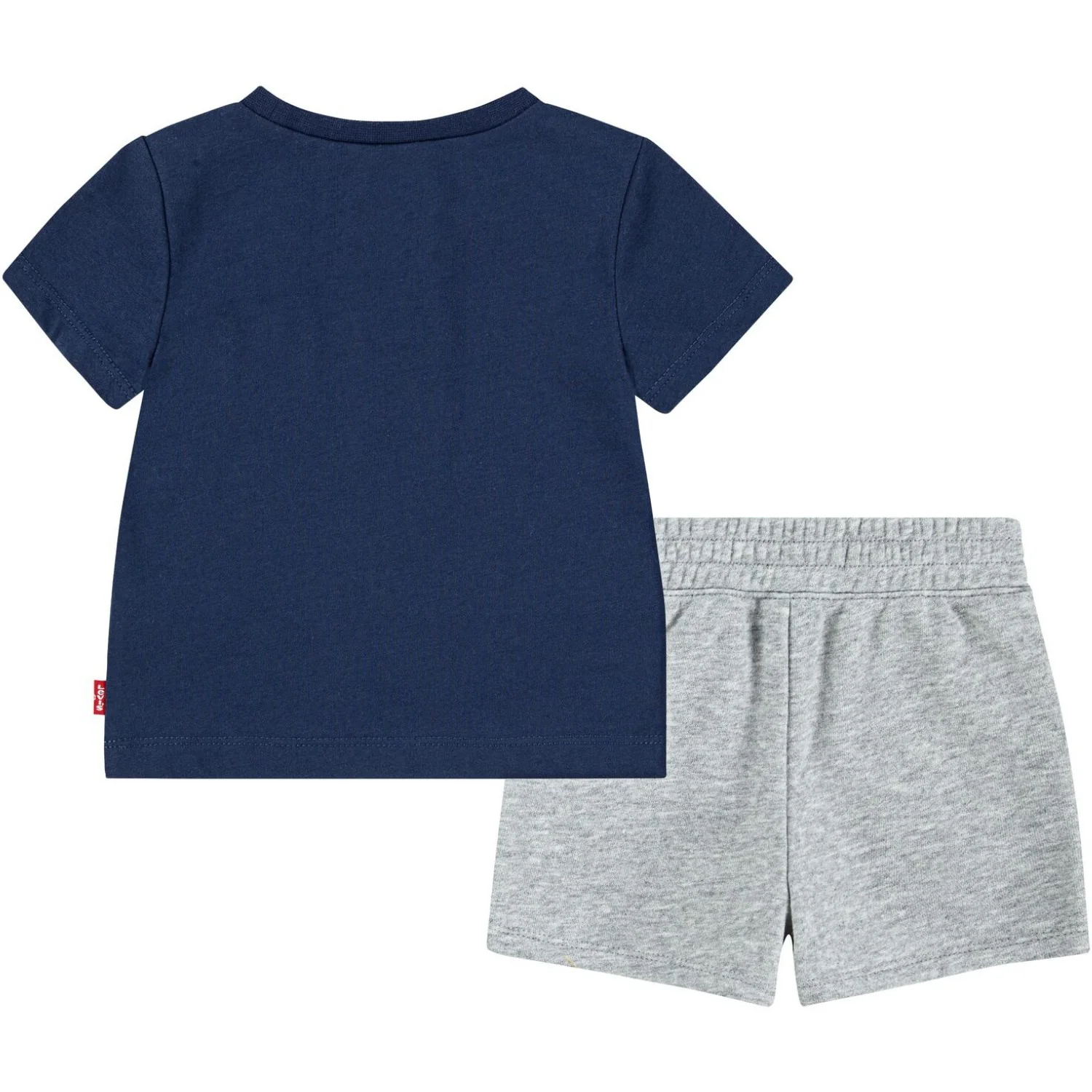 Levi's Dress Blues Lvb Batwing Tee & Strik Shorts Sæt - Image 5