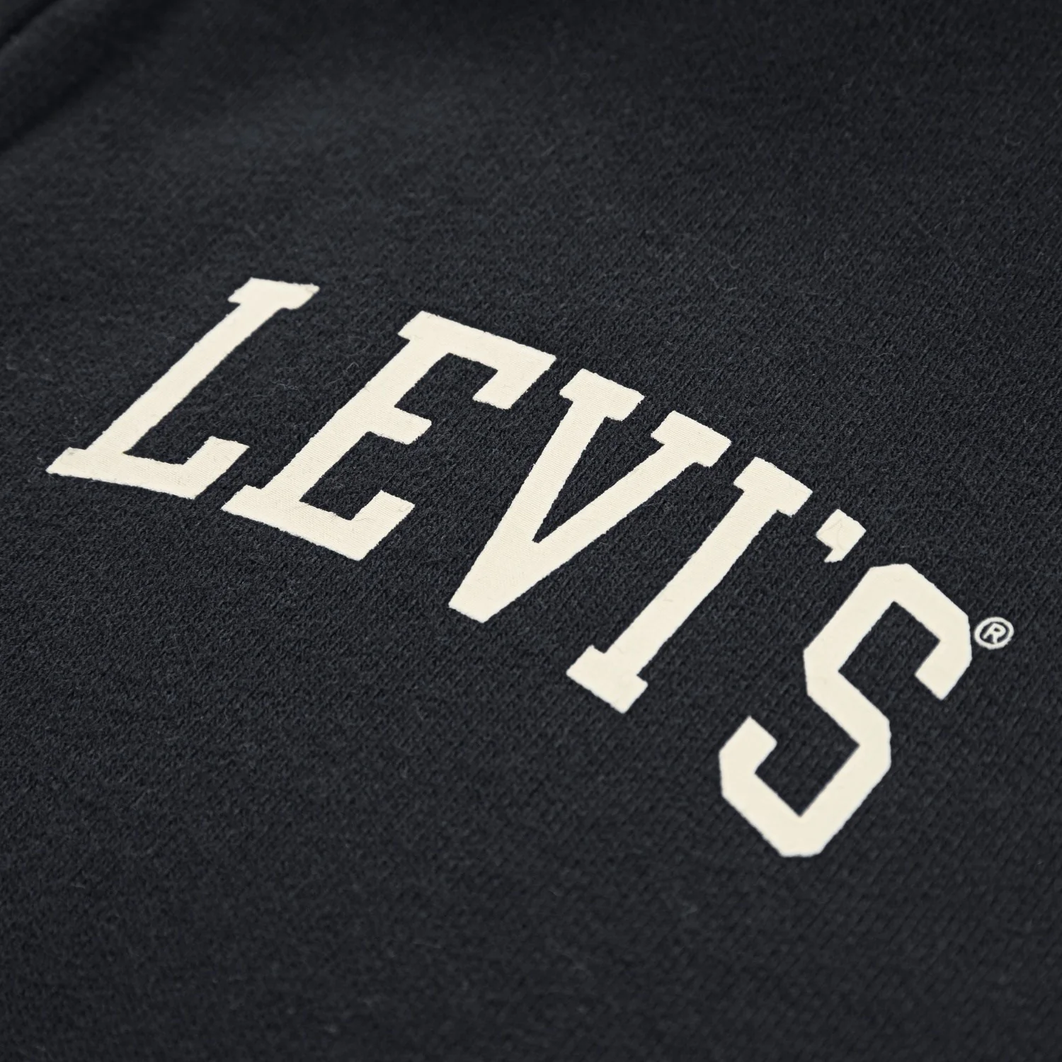Levi's Jet Black Legendary Full Zip Hættetrøje - Image 2