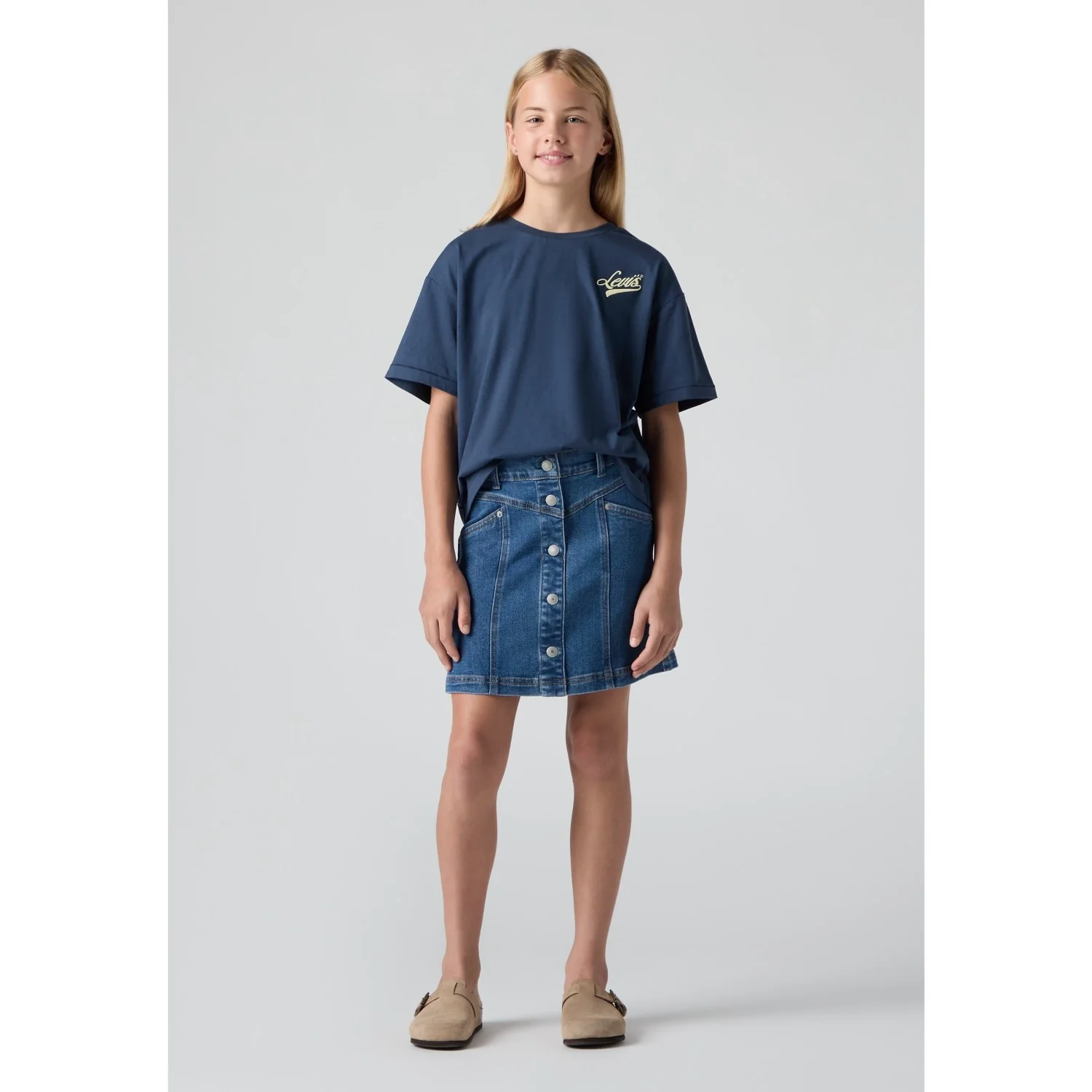 Levi's Rodeo Knap Front Nederdel - Image 2