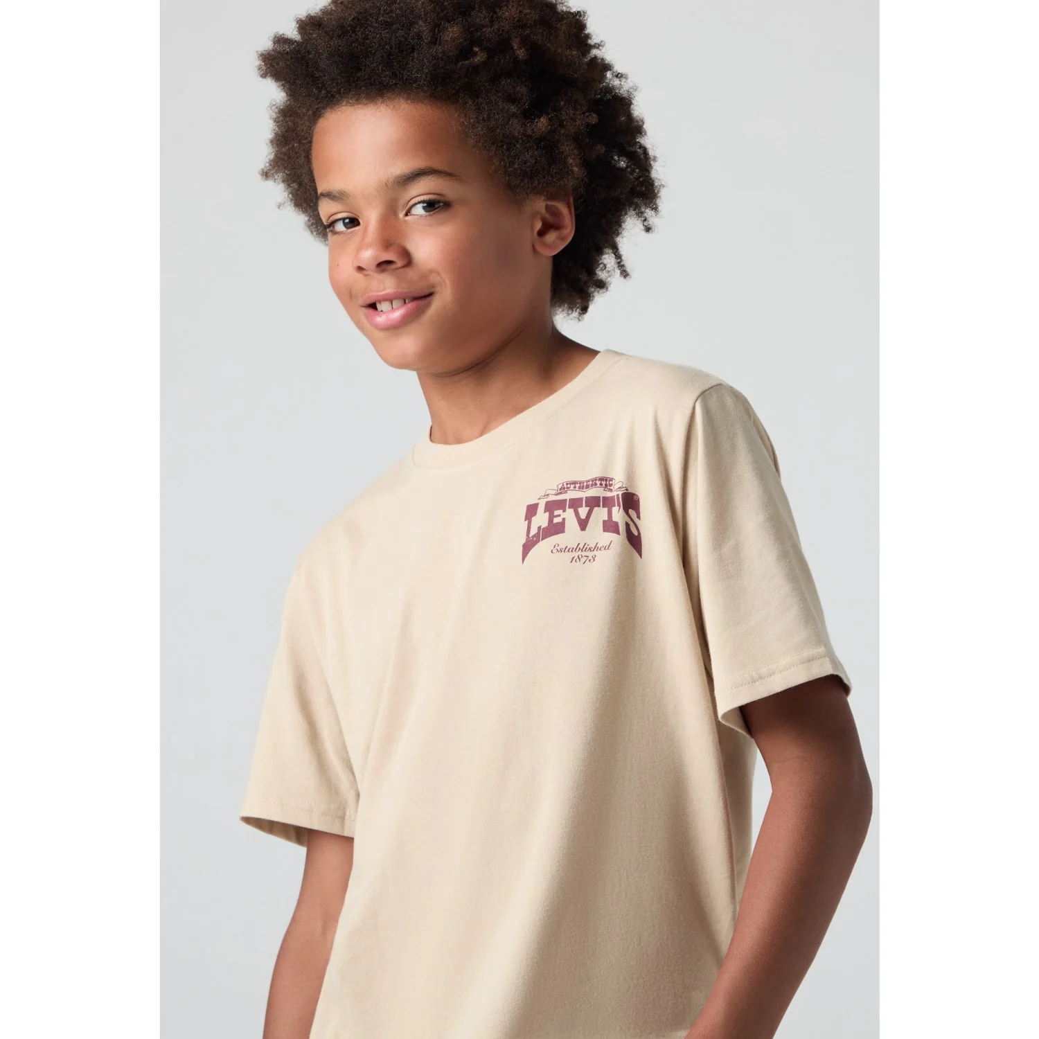Levi's White Pepper Galloping Free Tee - Image 2