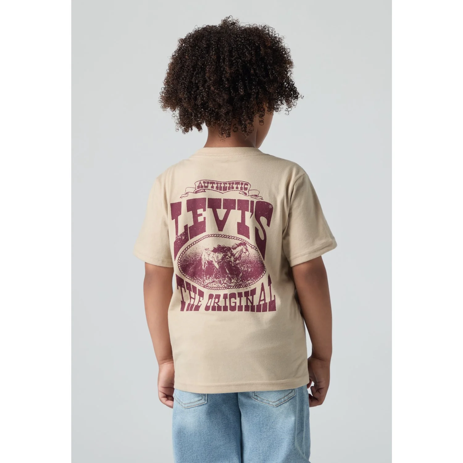 Levi's White Pepper Galloping Free Tee - Image 3
