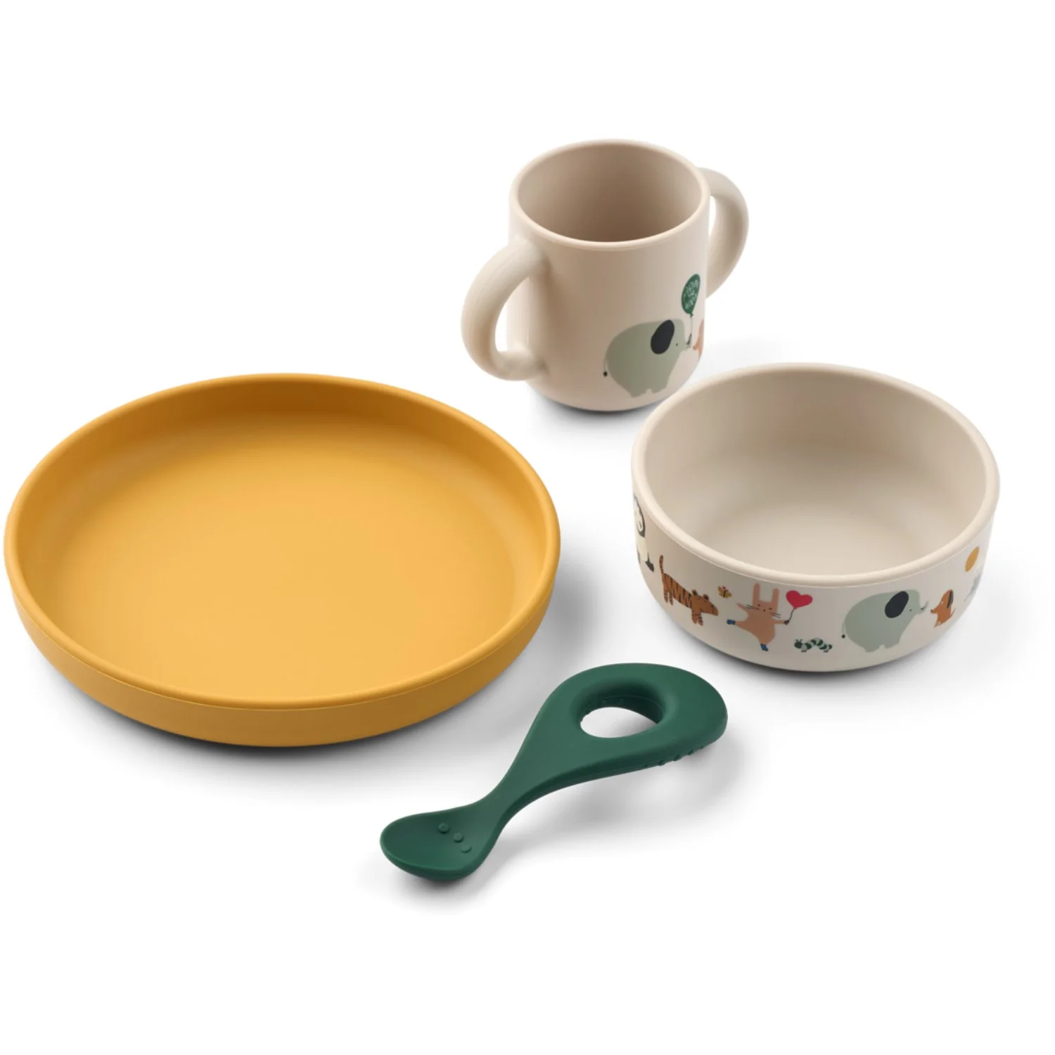 LIEWOOD Around The World / Sandy Vivi Printed Tableware Sæt