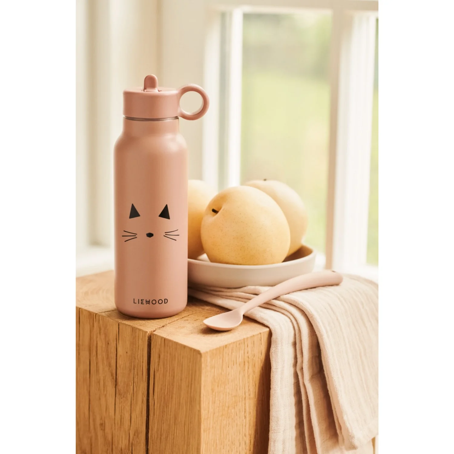 LIEWOOD Cat Dark Rose Falk Drikkedunk 350 Ml - Image 2