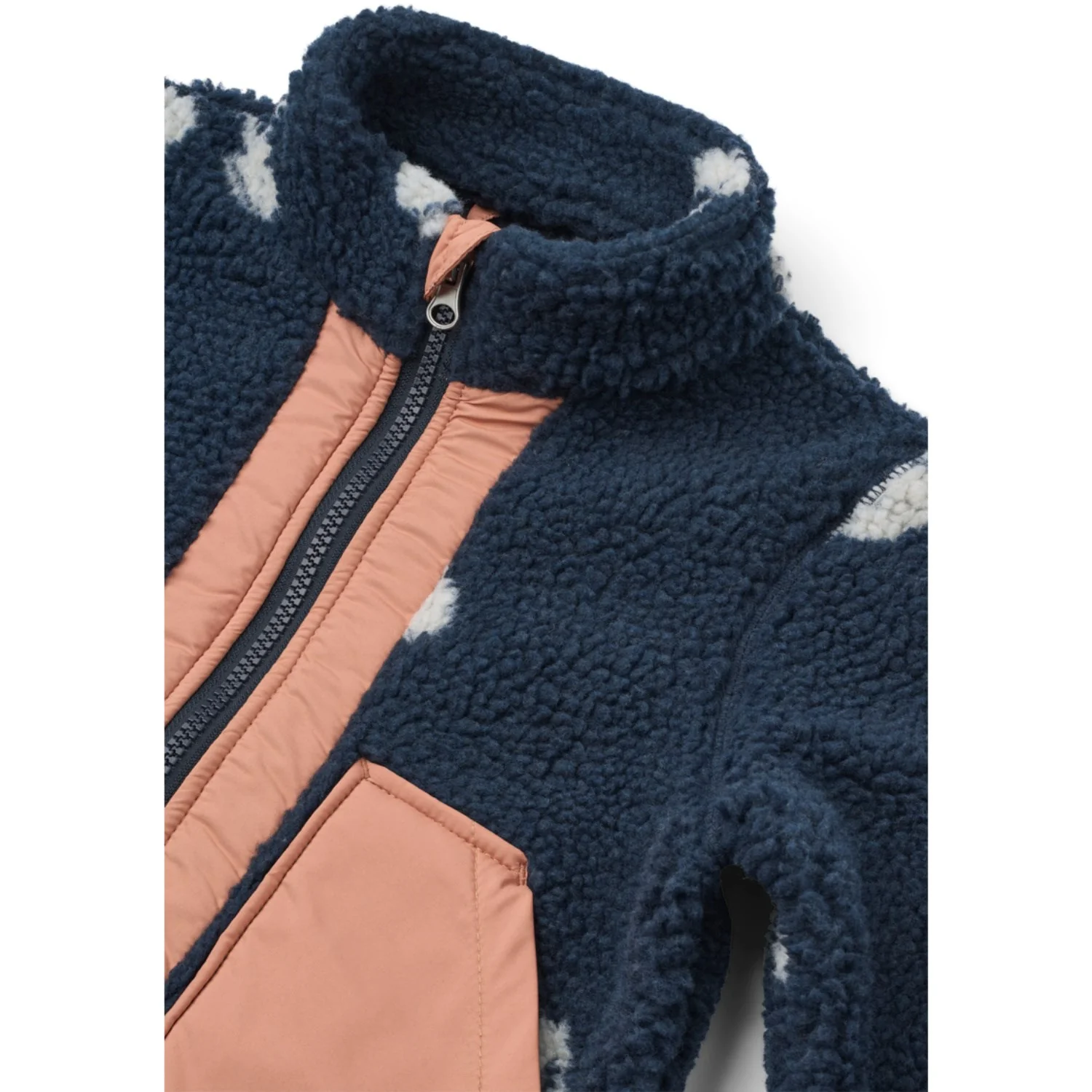 LIEWOOD Cherry Blossom / Classic Navy Noam Pile Jakke - Image 5