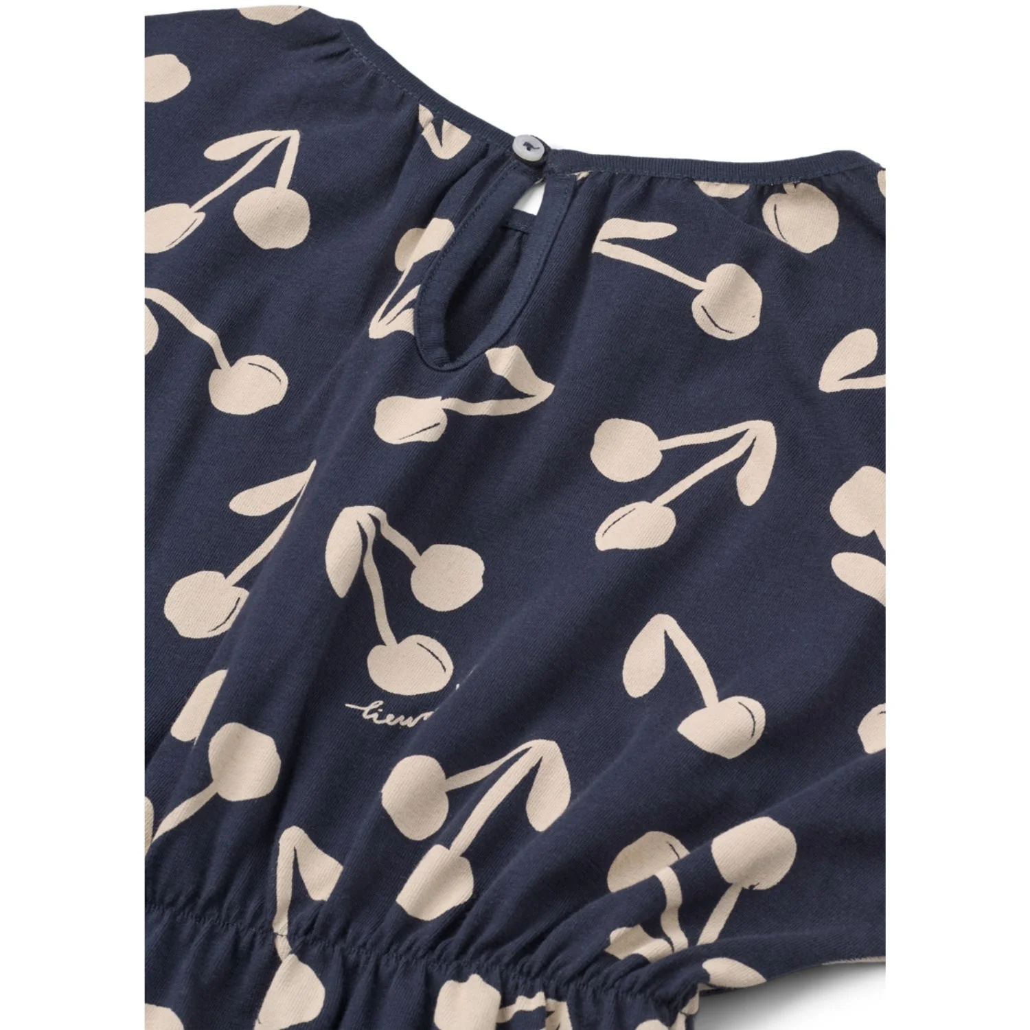 LIEWOOD Cherry Blossom / Classic Navy Sadia Printed Kjole - Image 2