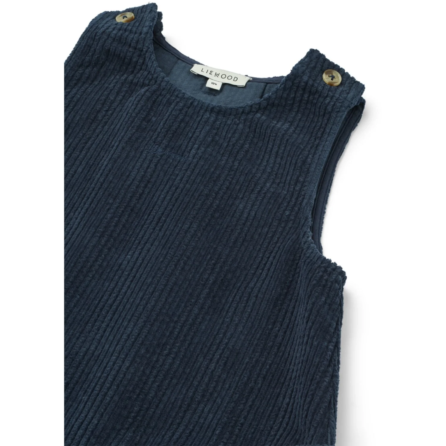 LIEWOOD Classic Navy Annamay Corduroy Kjole - Image 2