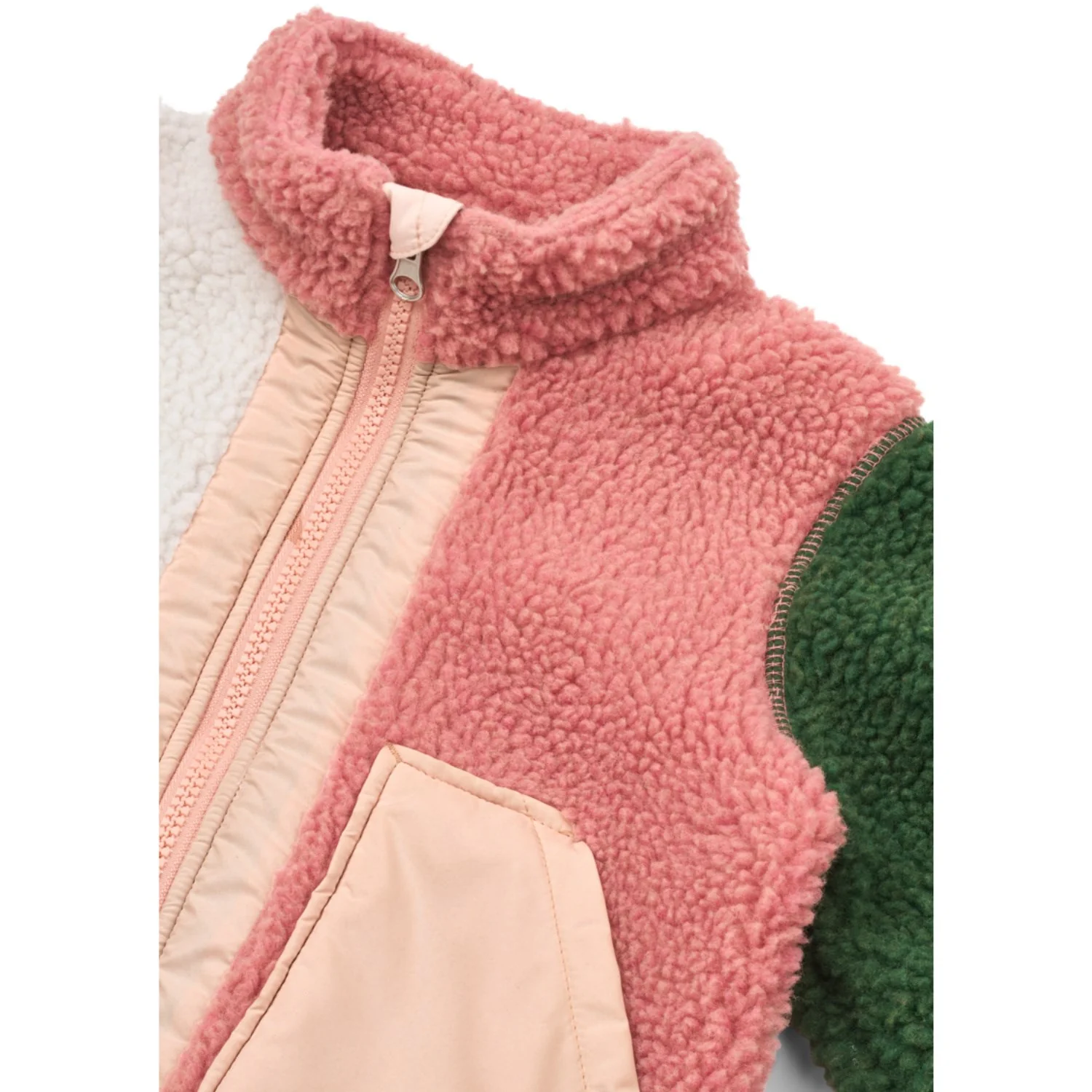 LIEWOOD Dusty Rose Multi Mix Noam Pile Jakke - Image 2