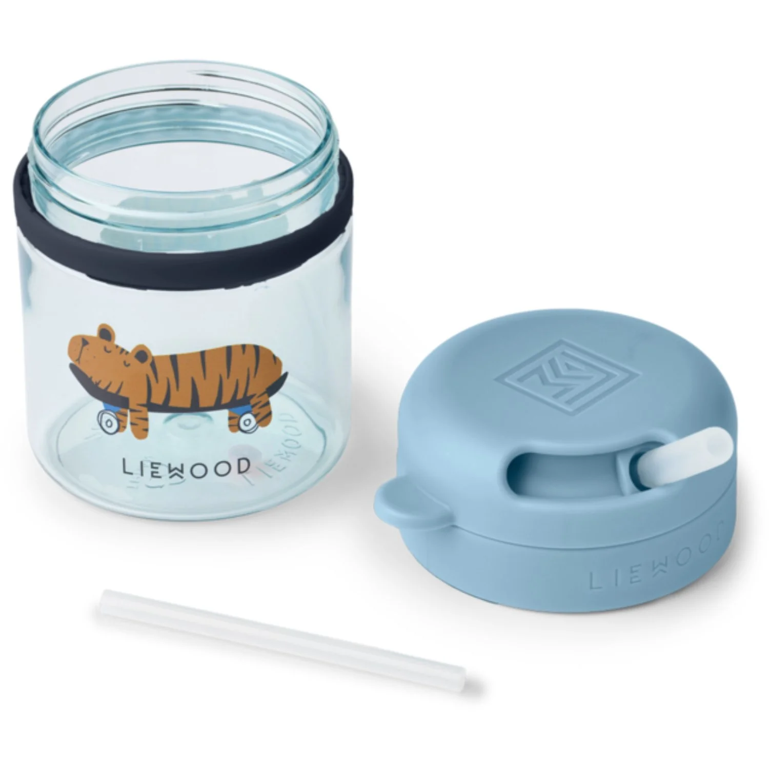 LIEWOOD Fun / Beach Blue Pavia Tritan Sugerør Kop 280Ml - Image 3