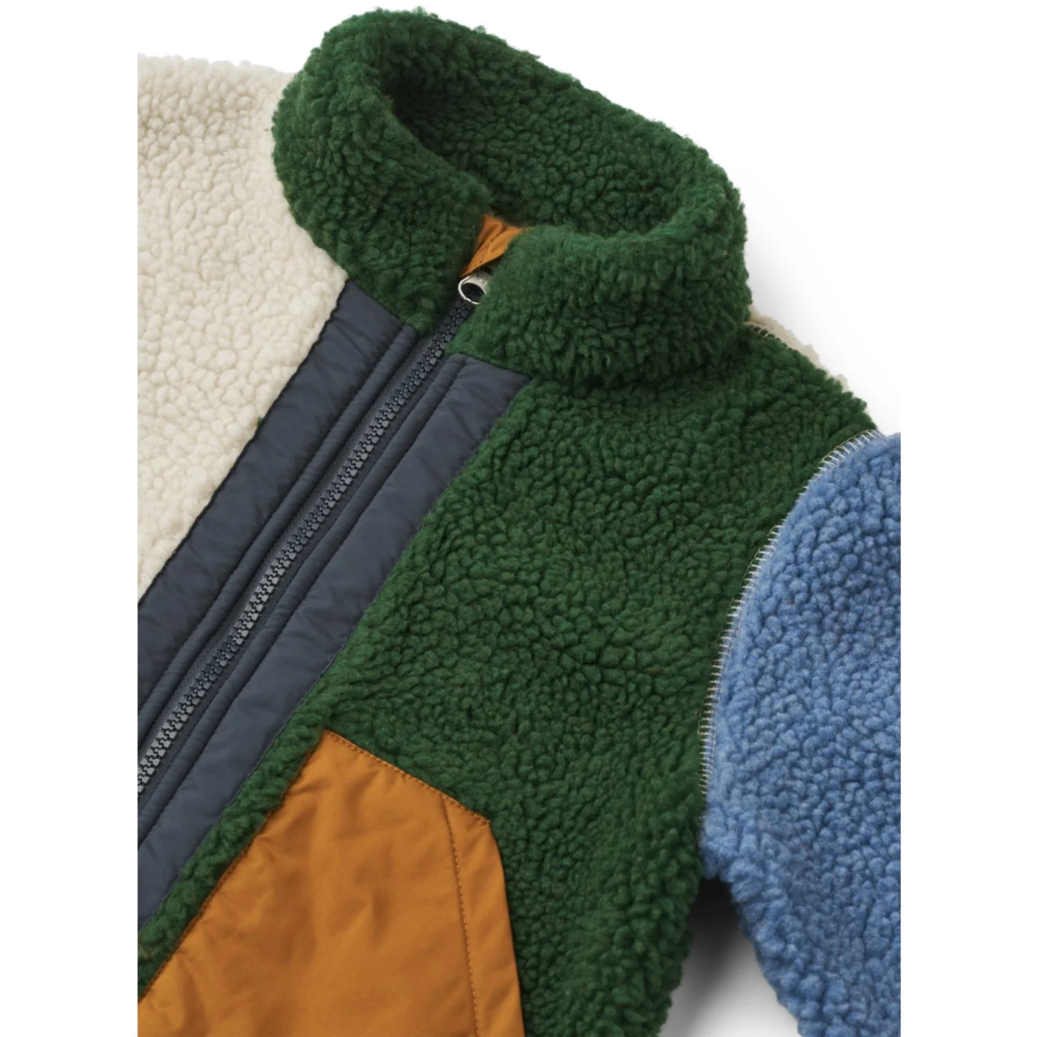 LIEWOOD Garden Green Multi Mix Noam Pile Jakke - Image 6