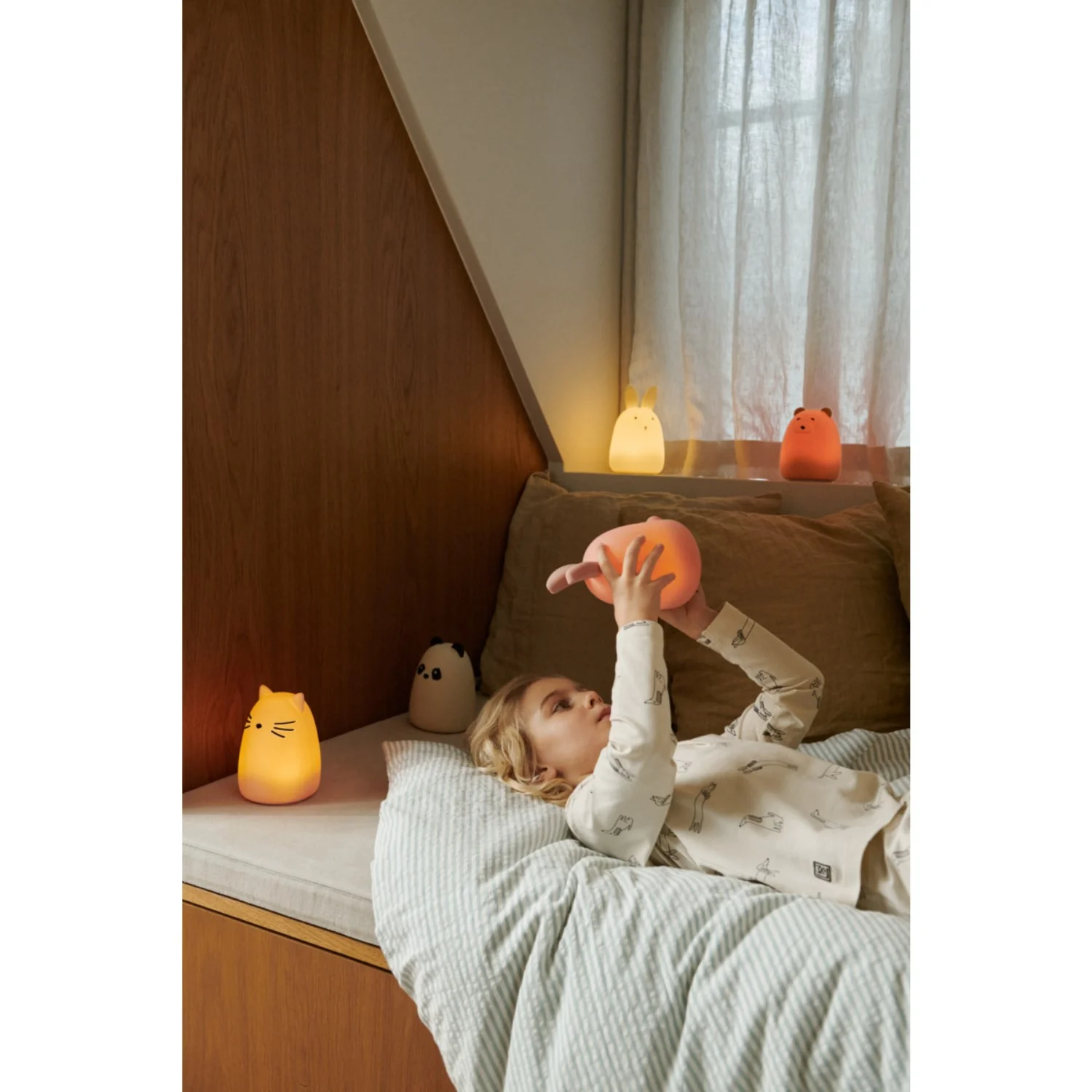 LIEWOOD Panda Creme De La Creme Winston Panda Natlampe - Image 3