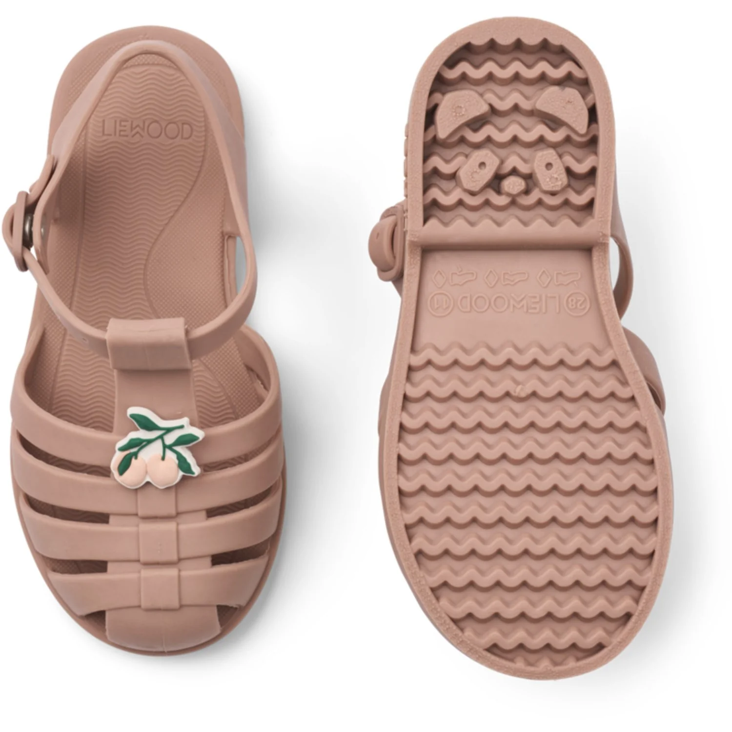 LIEWOOD Peach / Dark Rose Bre Sandaler Med Charms - Image 9