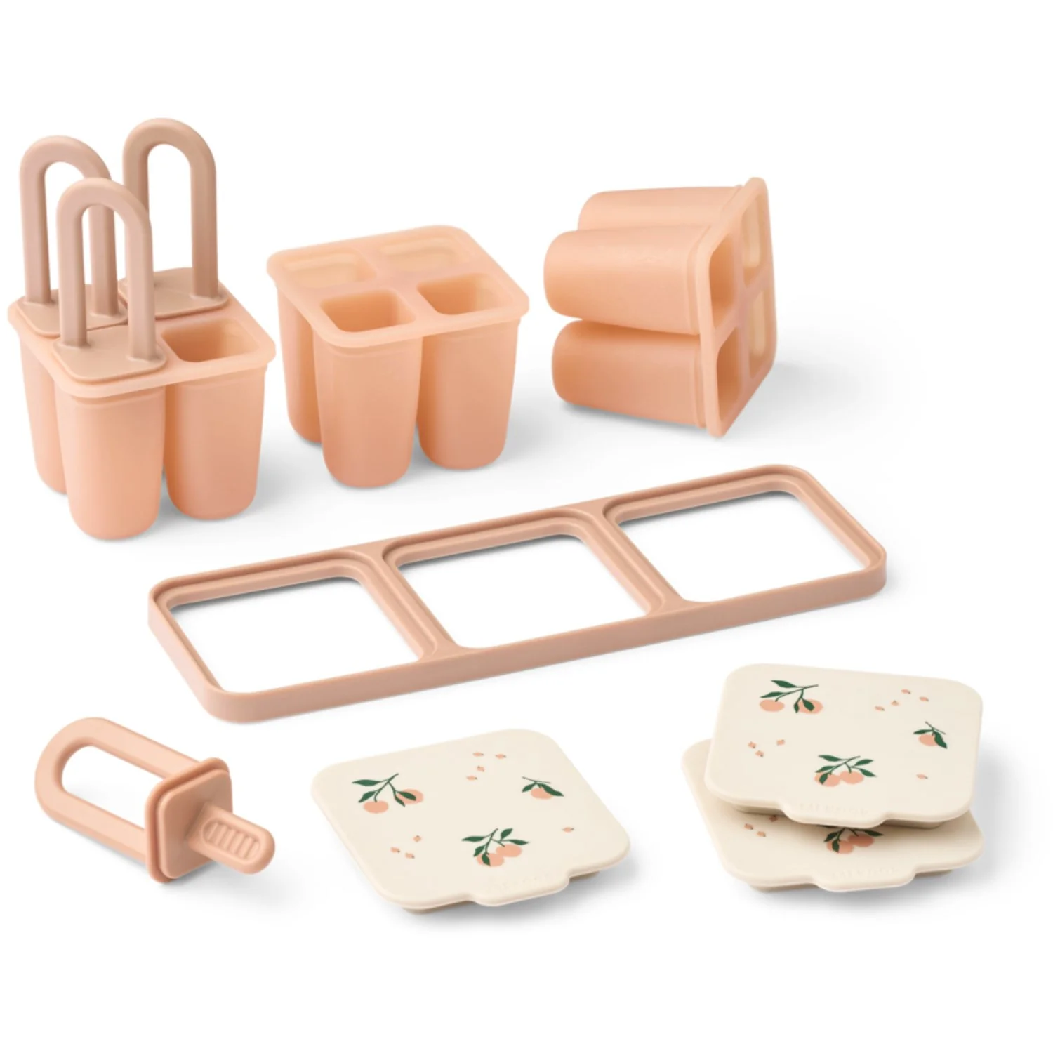 LIEWOOD Peach / Sea Shell Kaimen Food & Ice Pop Tray - Image 3