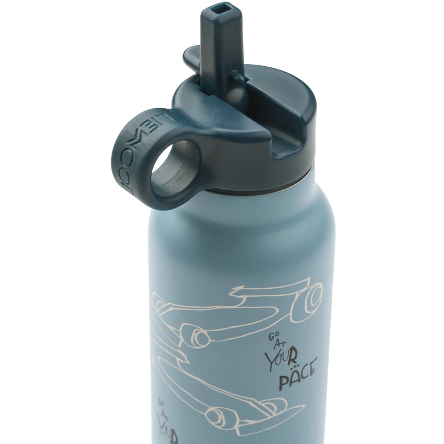 LIEWOOD Race Cars / Beach Blue Falk Water Flaske 350 Ml - Image 2