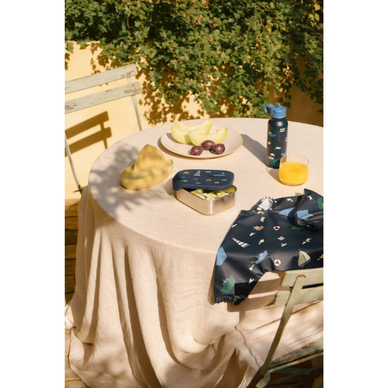 LIEWOOD Sailing / Classic Navy Merle Printed Forklæde - Image 4