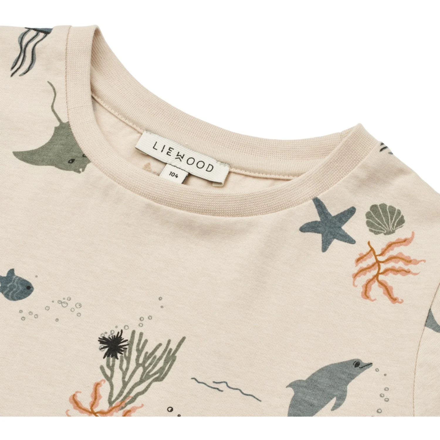 LIEWOOD Sea Creature / Sandy Apia Printed Shortsleeve T-Shirt - Image 2