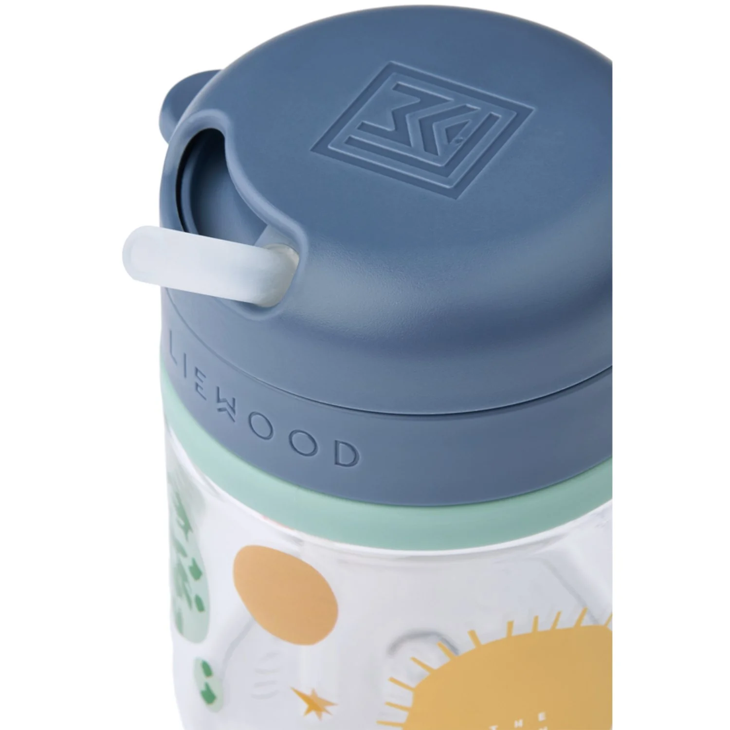 LIEWOOD Universe / Classic Navy Pavia Tritan Sugerør Kop 280ml - Image 2