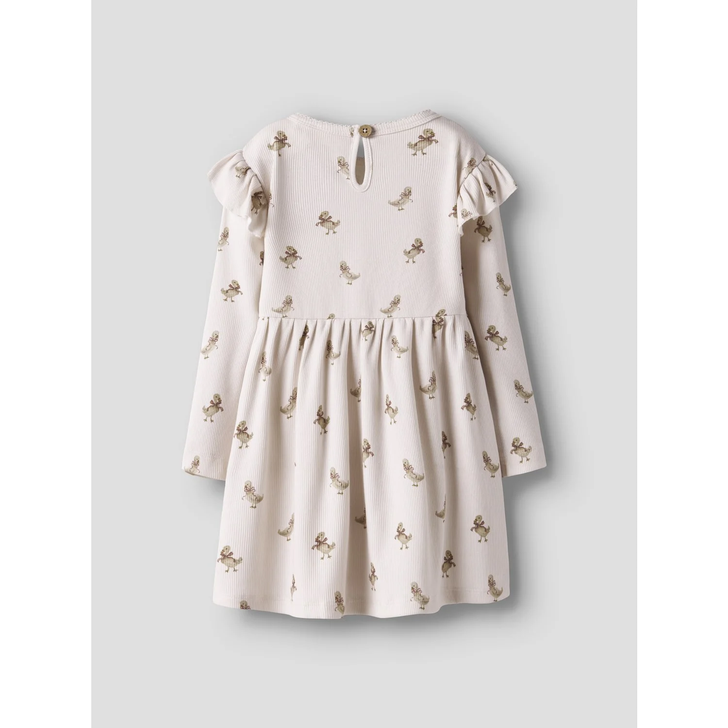 Lil'Atelier Almost Mauve Goose Nmflavo Esk Ls Kjole Lil - Image 2